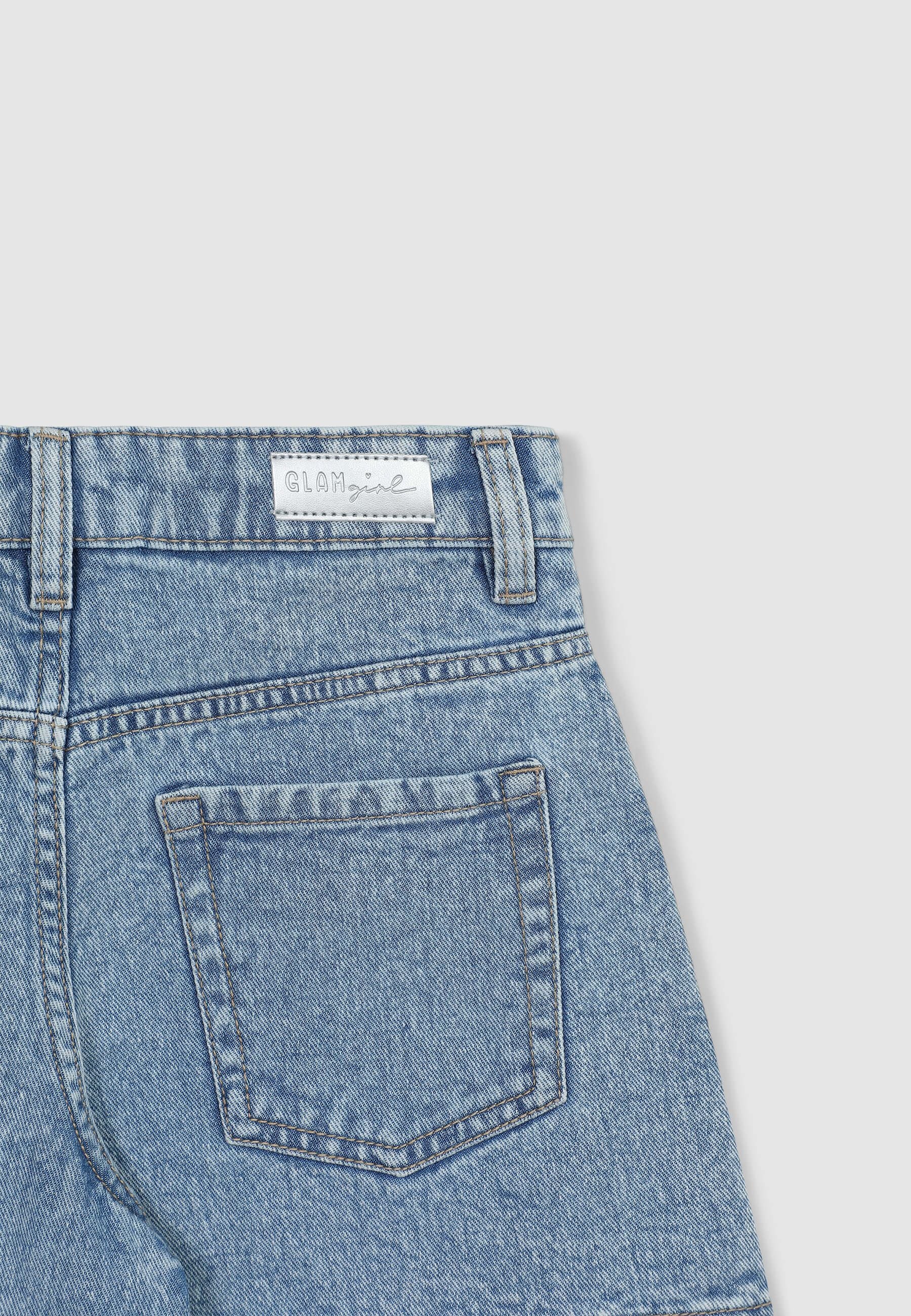Gonna pantalone in denim - Image 4