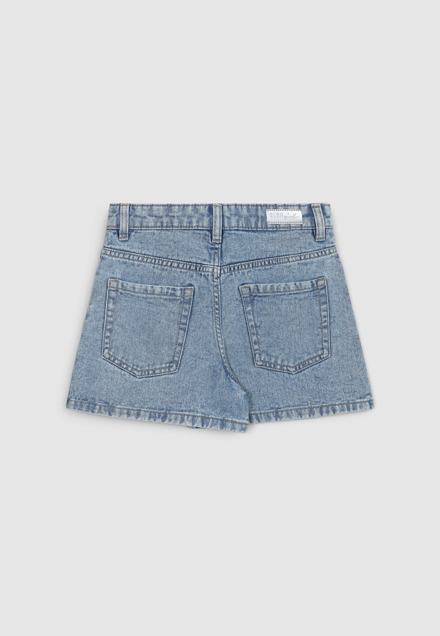 Gonna pantalone in denim - Image 6
