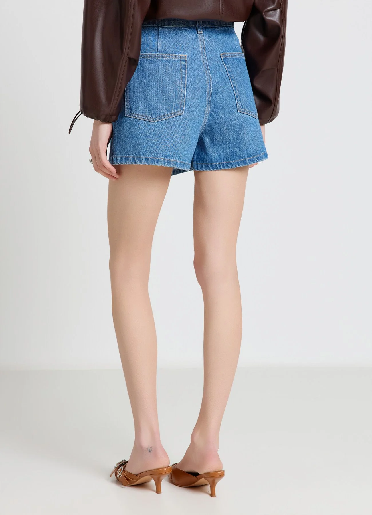 Gonna-pantalone in denim - Image 2