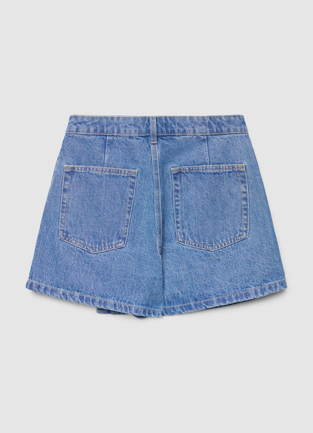 Gonna-pantalone in denim - Image 5