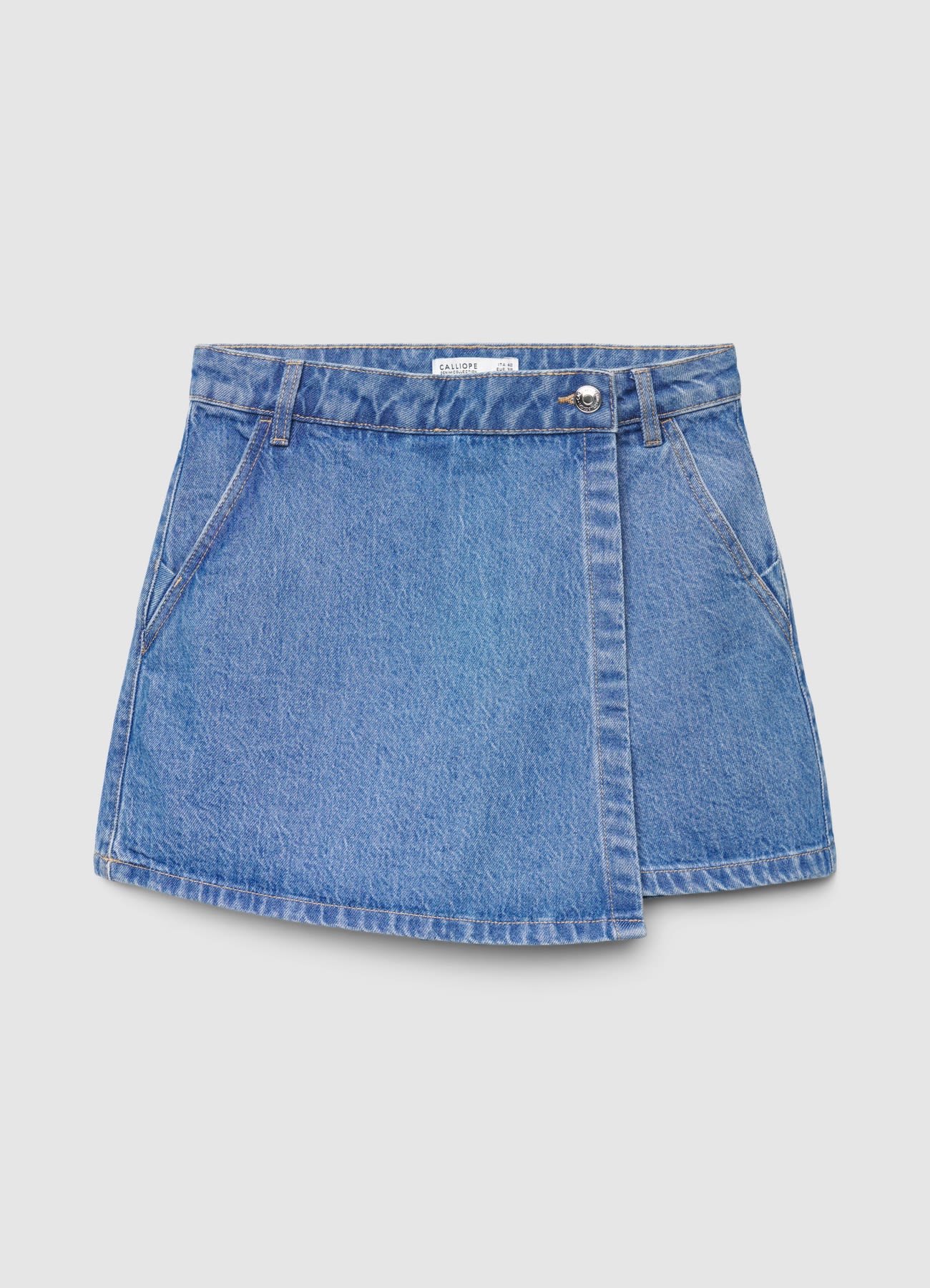 Gonna-pantalone in denim - Image 6