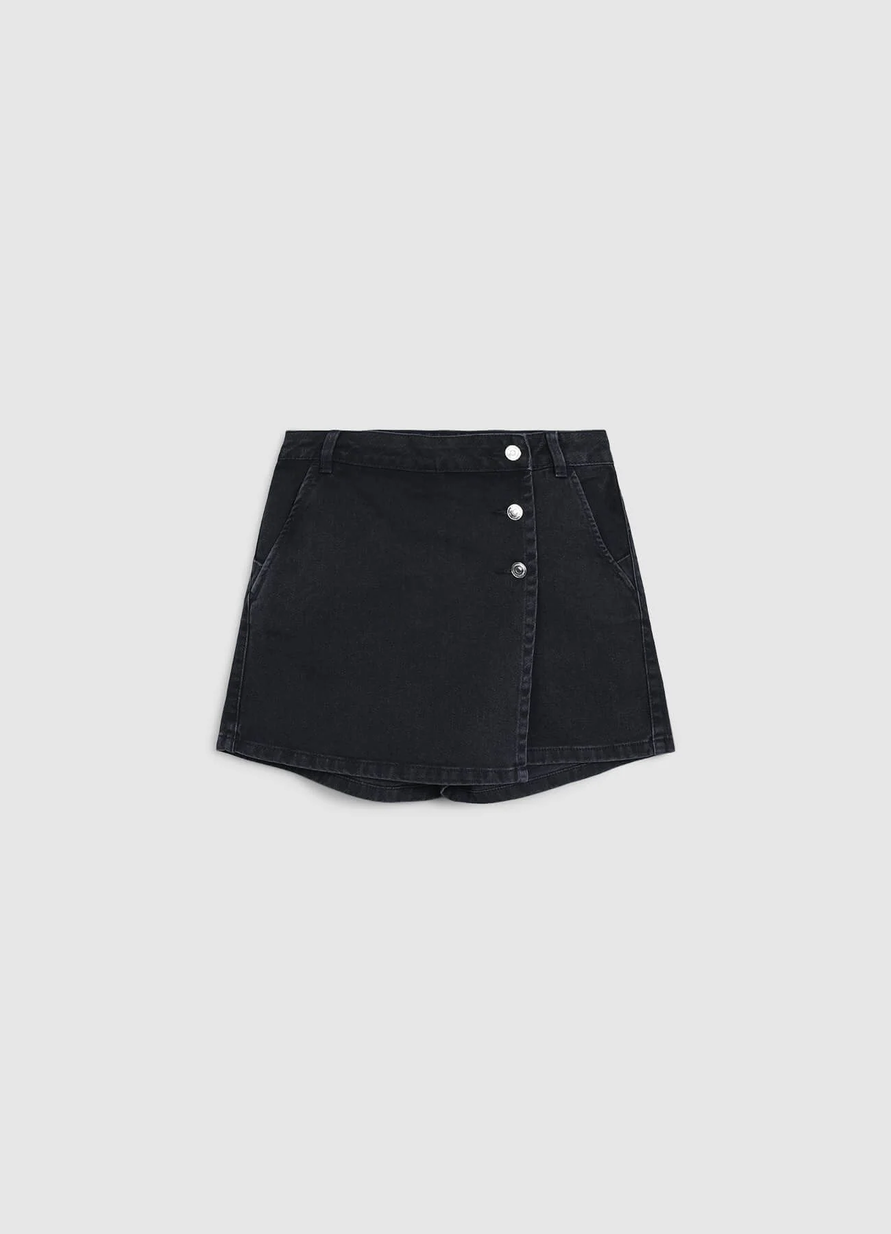 Gonna pantalone in denim - Image 4