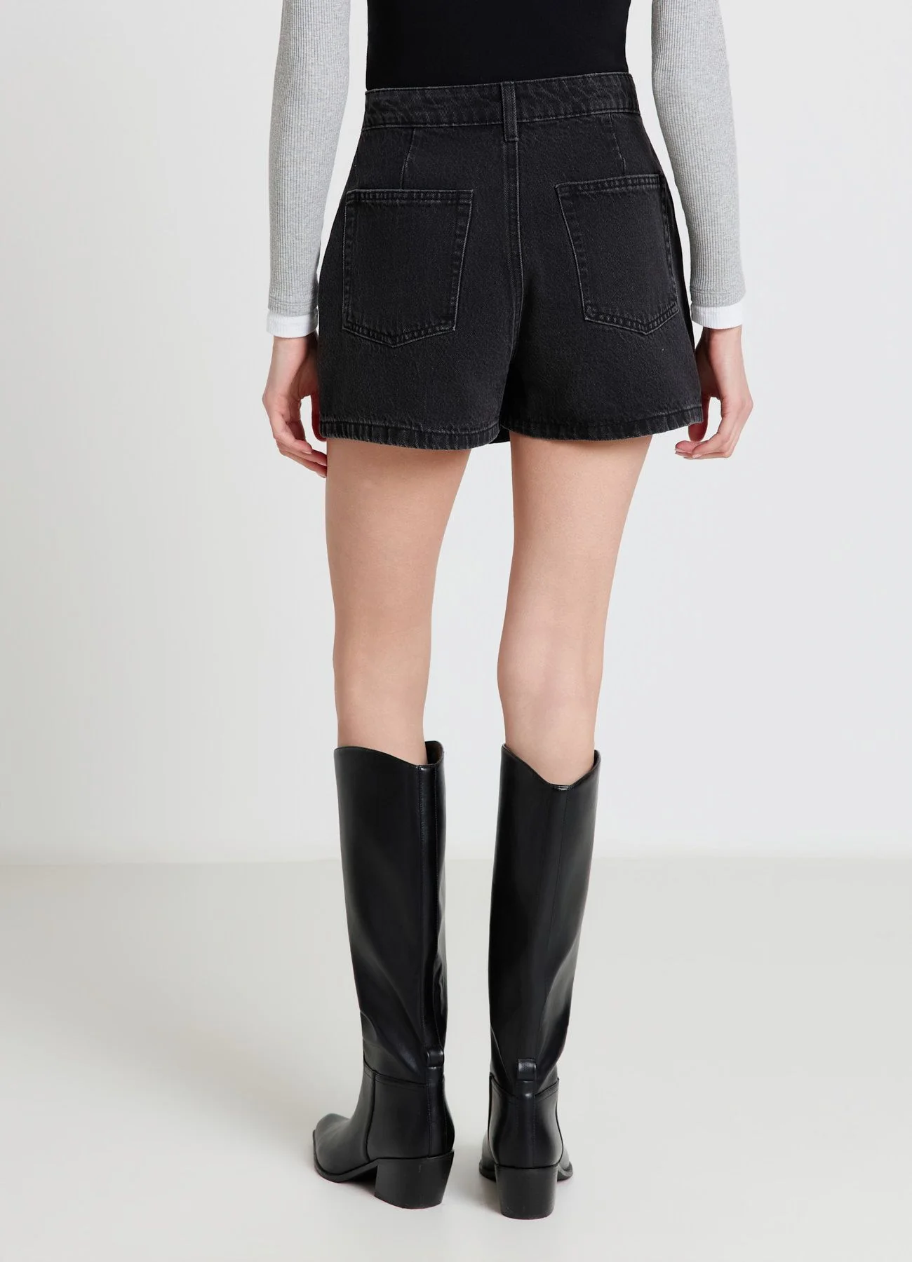 Gonna-pantalone in denim - Image 3