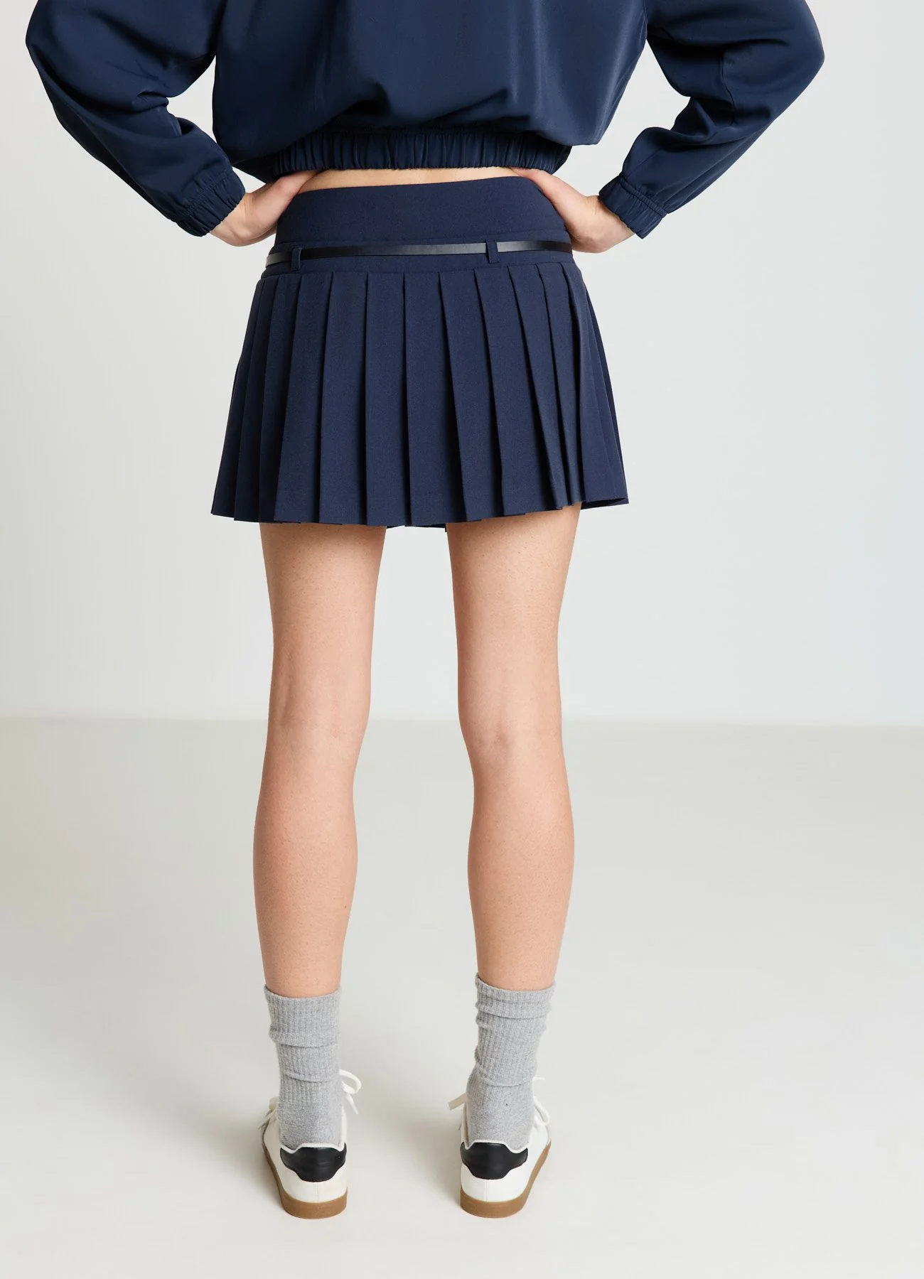 Gonna-pantalone plissettata - Image 2
