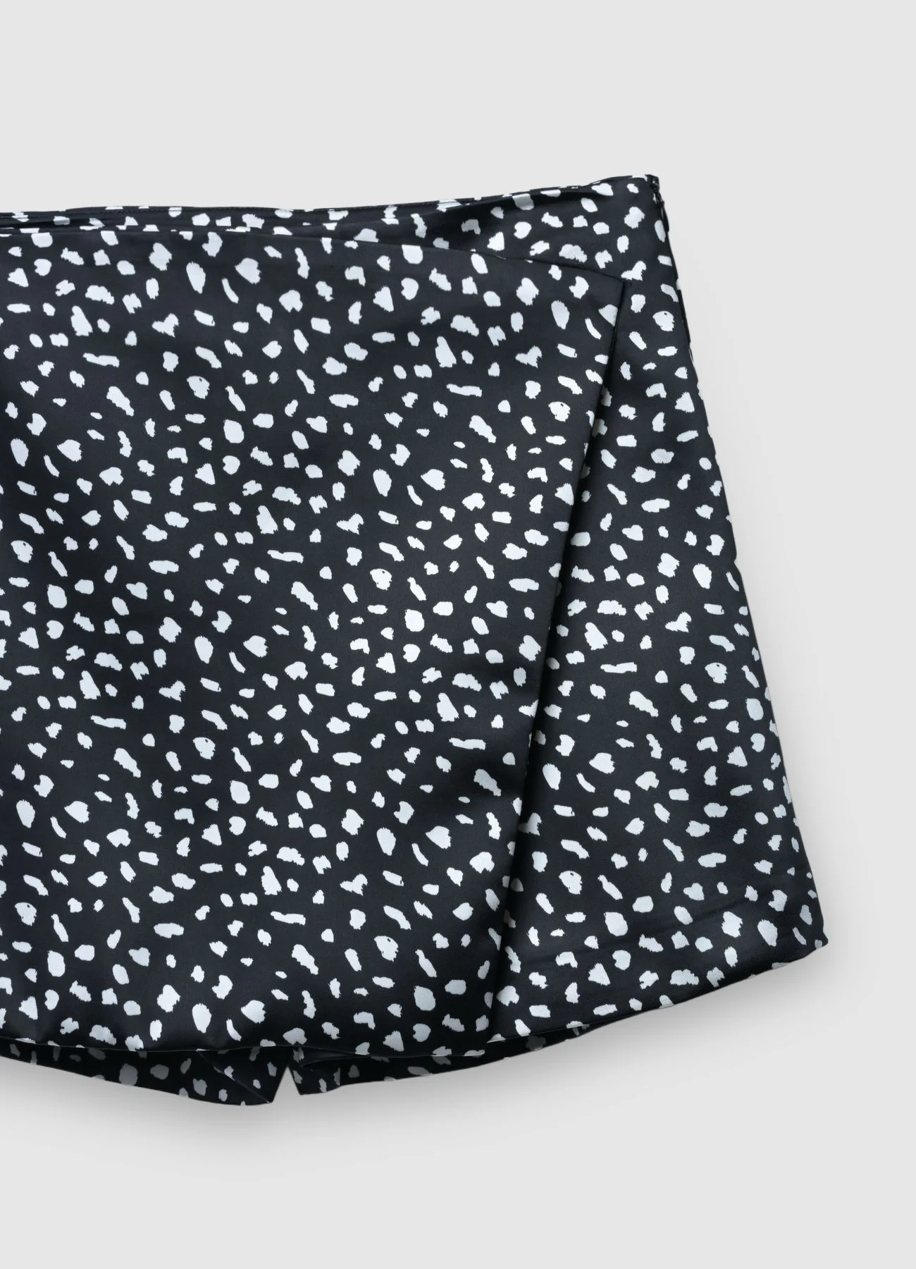 Gonna-pantalone simil satin fantasia - Image 6