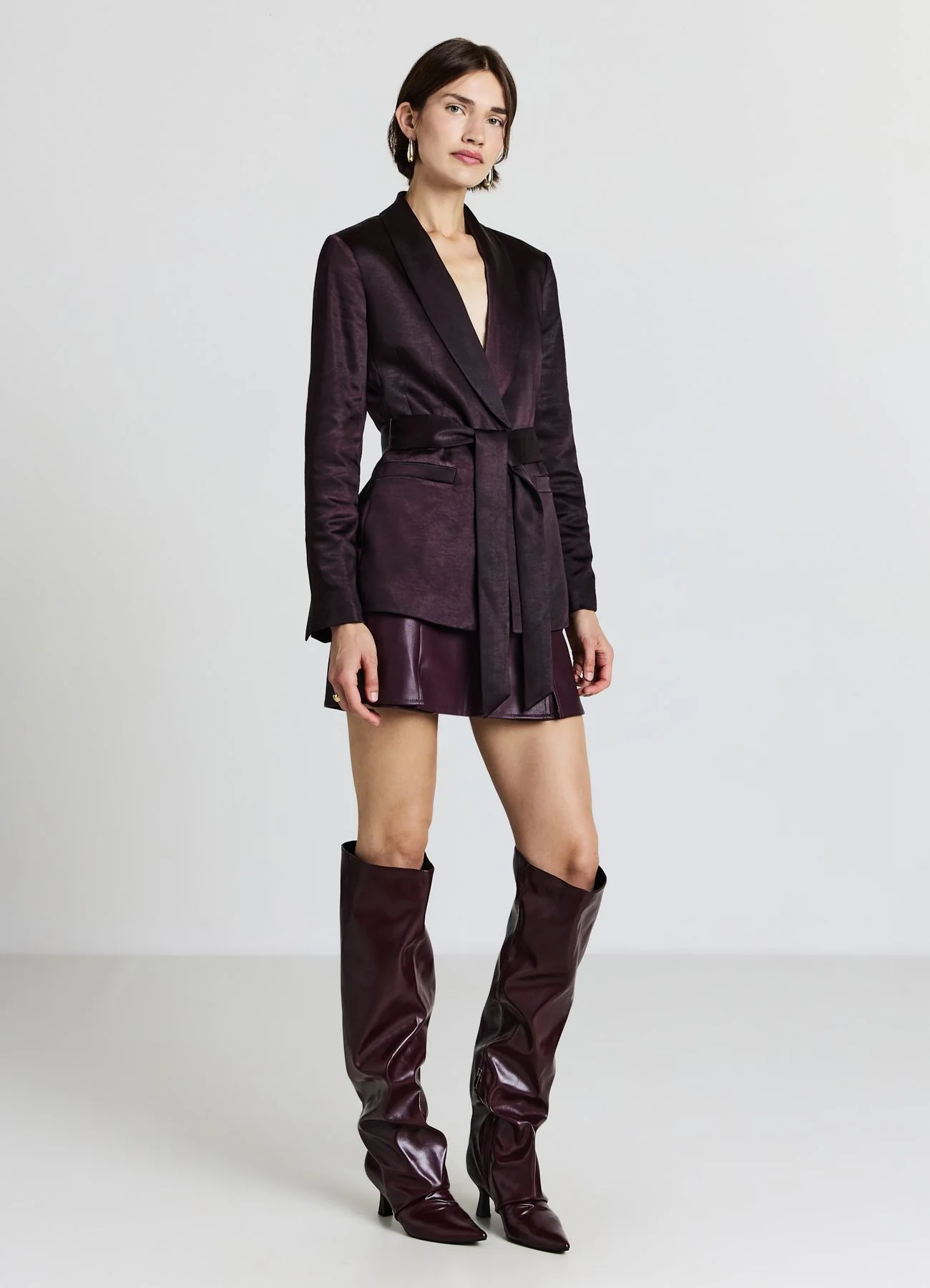 Gonna-pantalone similpelle - Image 2
