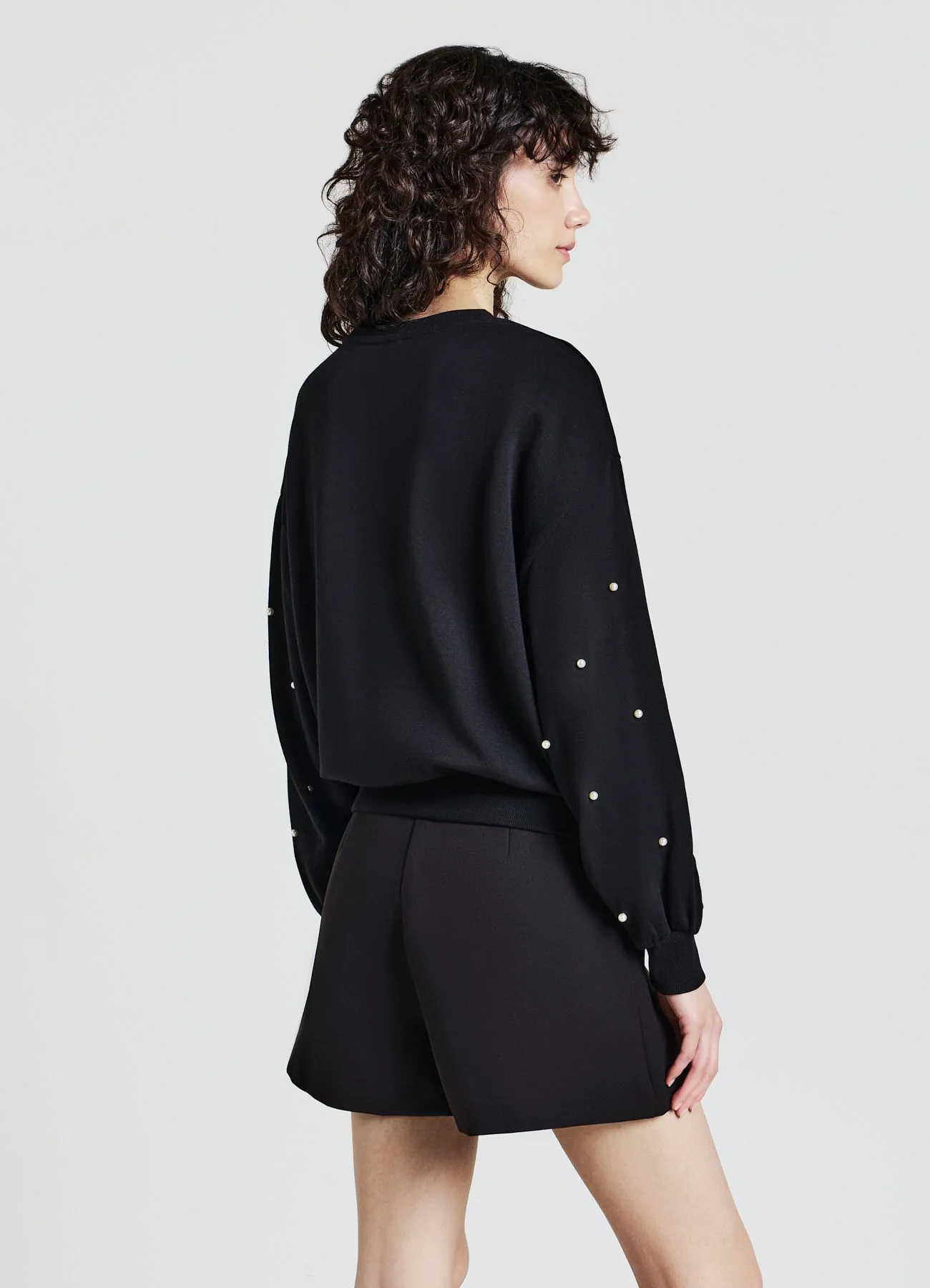 Gonna-pantalone tinta unita - Image 3