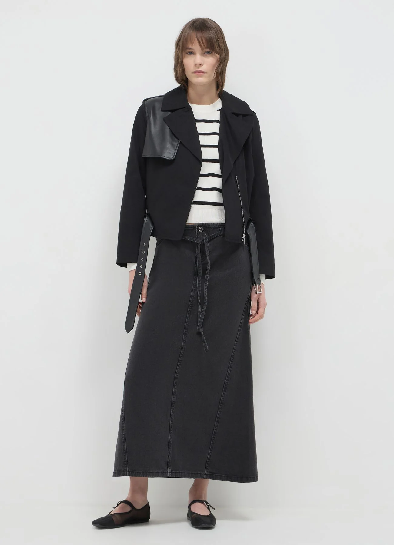 Gonna svasata in denim - Image 3