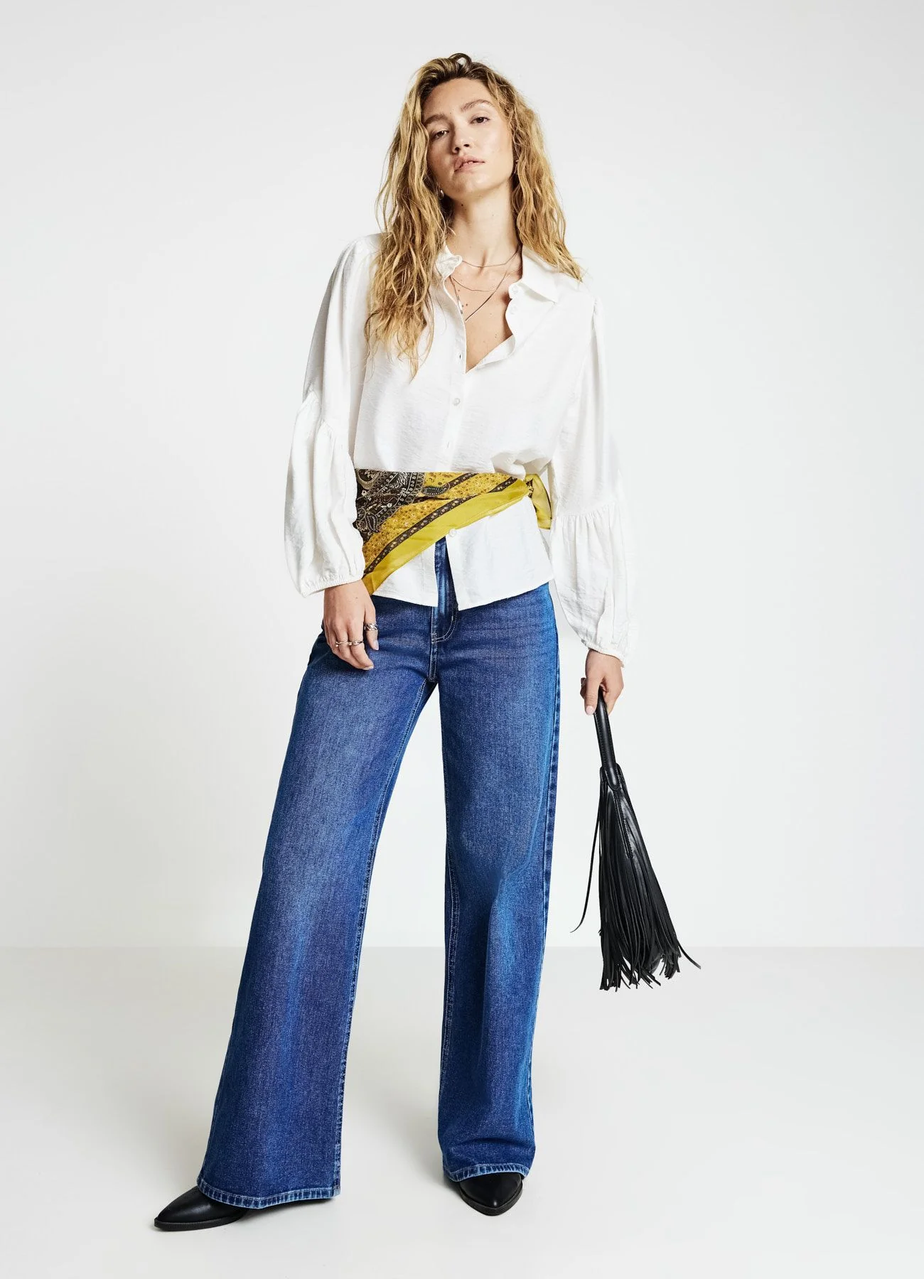Jeans a palazzo