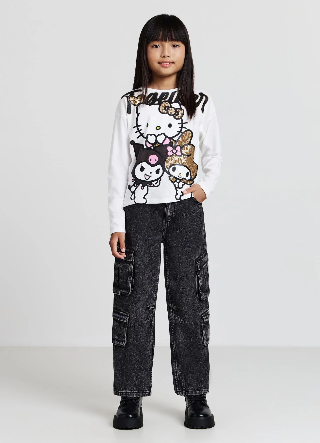 Jeans cargo acid wash - Image 2