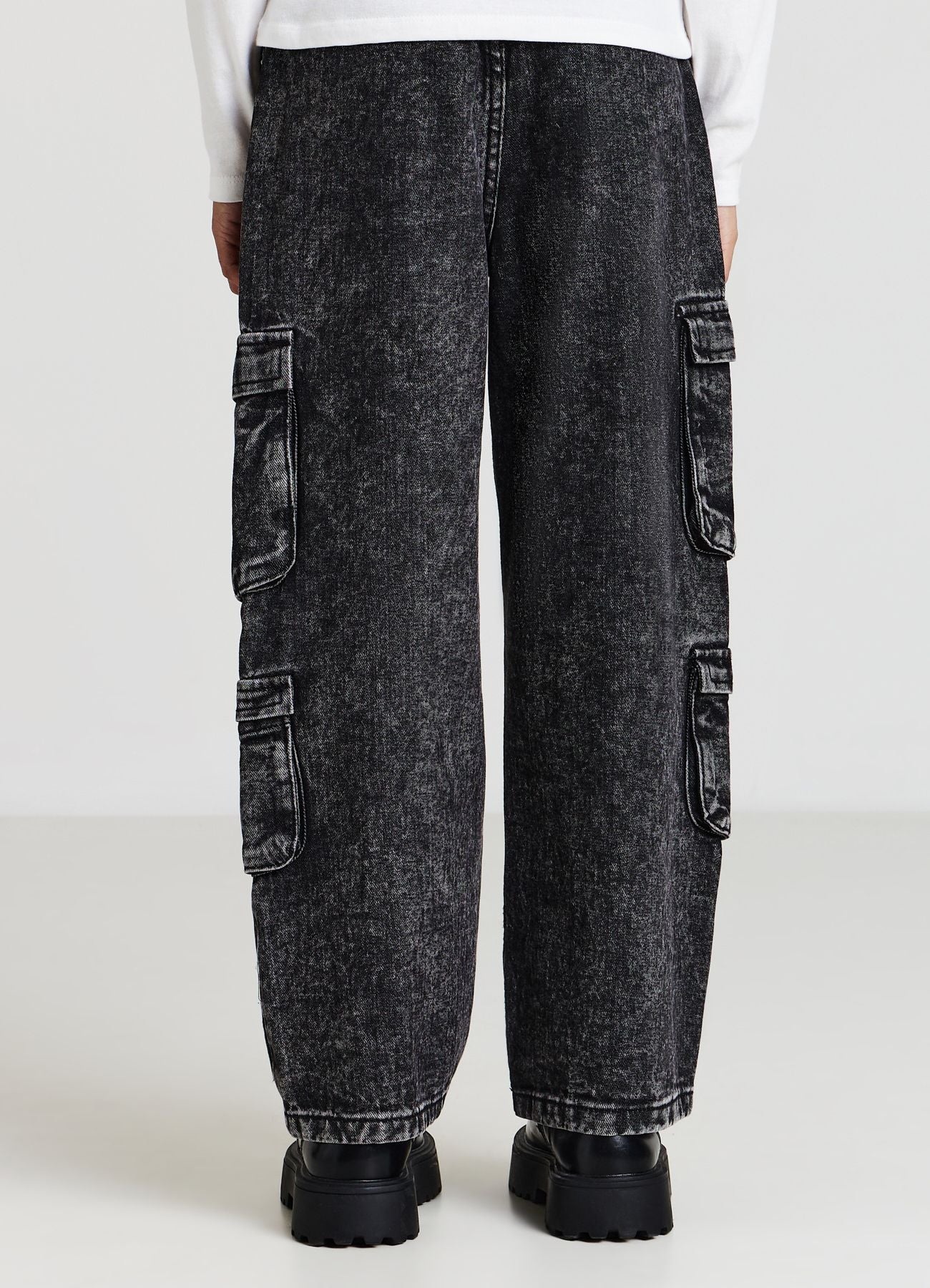 Jeans cargo acid wash - Image 3