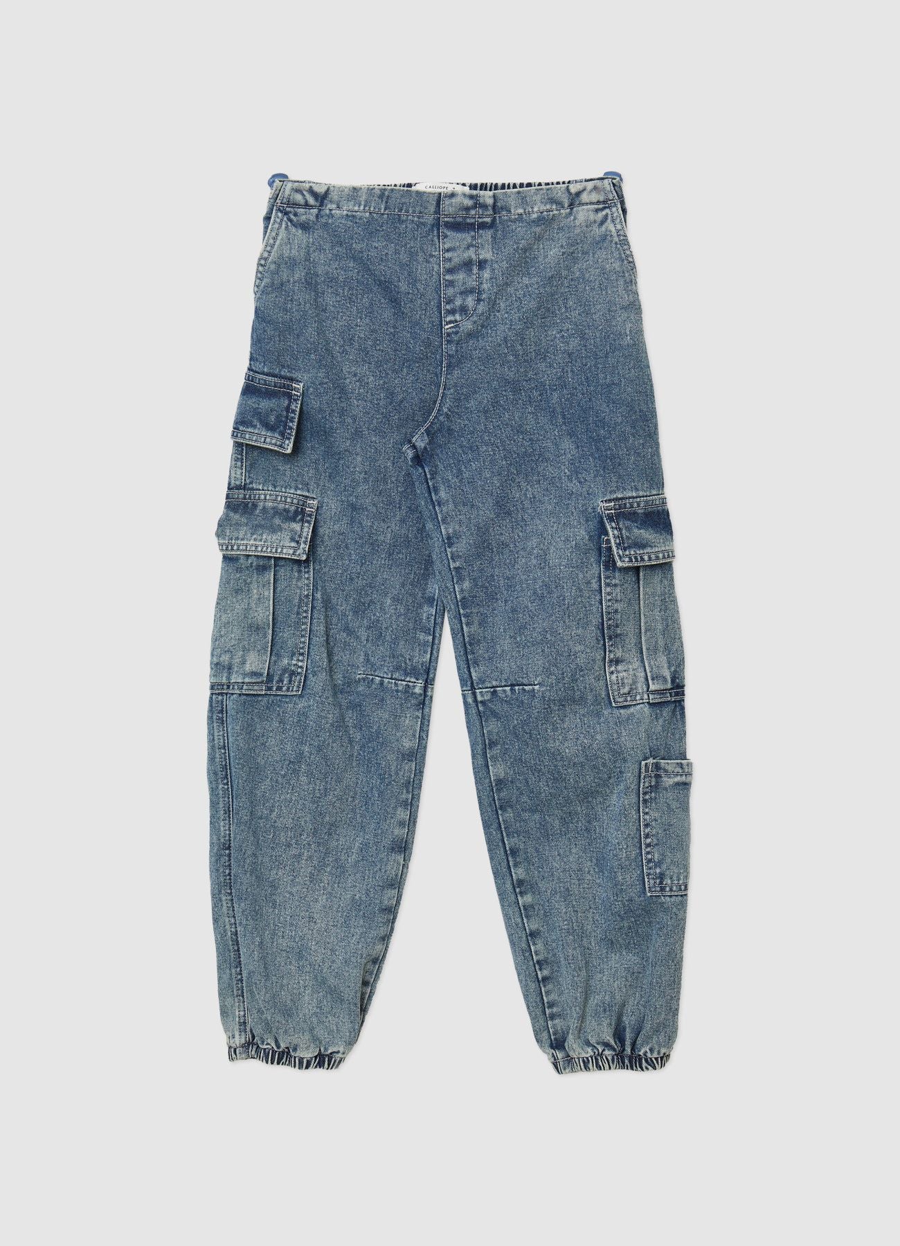 Jeans cargo con tasche - Image 5