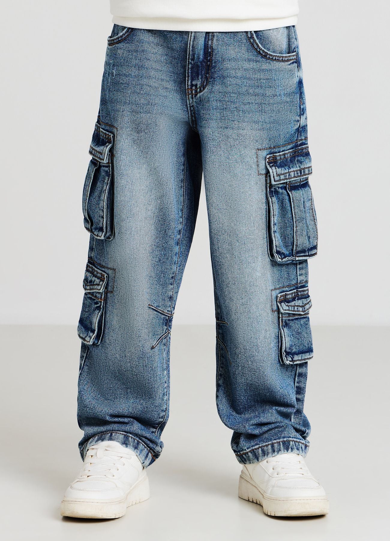Jeans cargo multitasche - Image 2