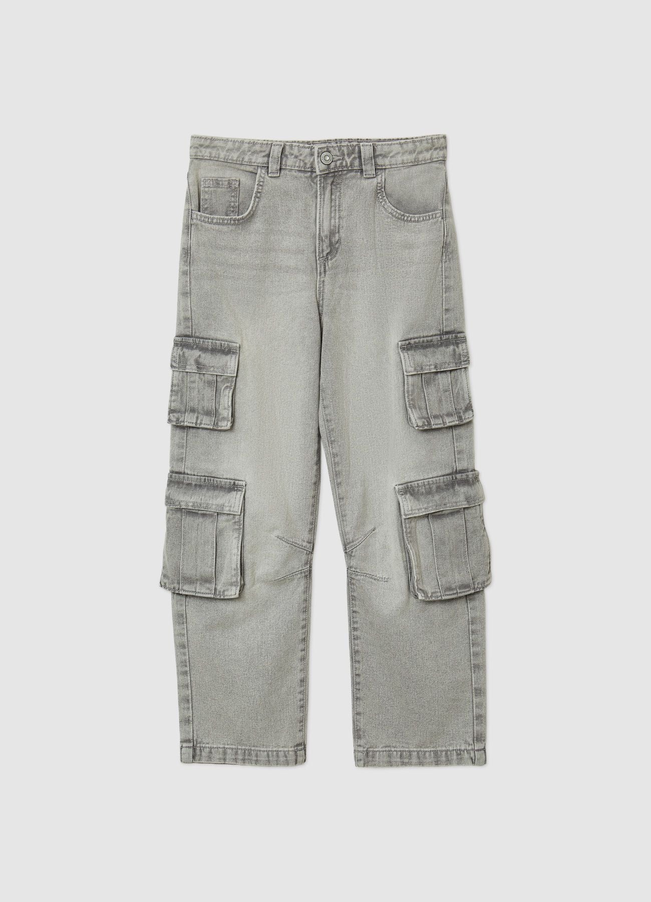 Jeans cargo multitasche