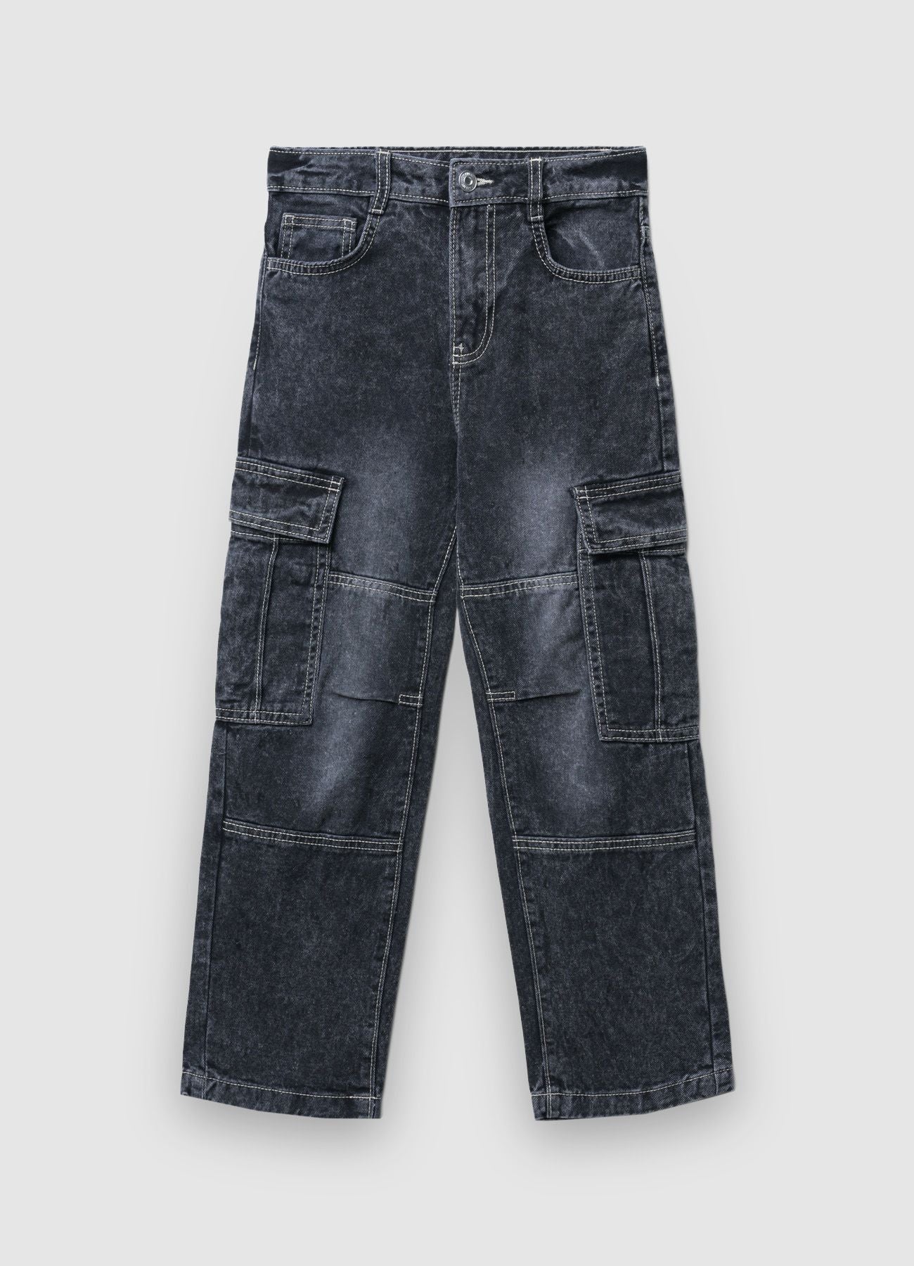 Jeans cargo multitasche - Image 4