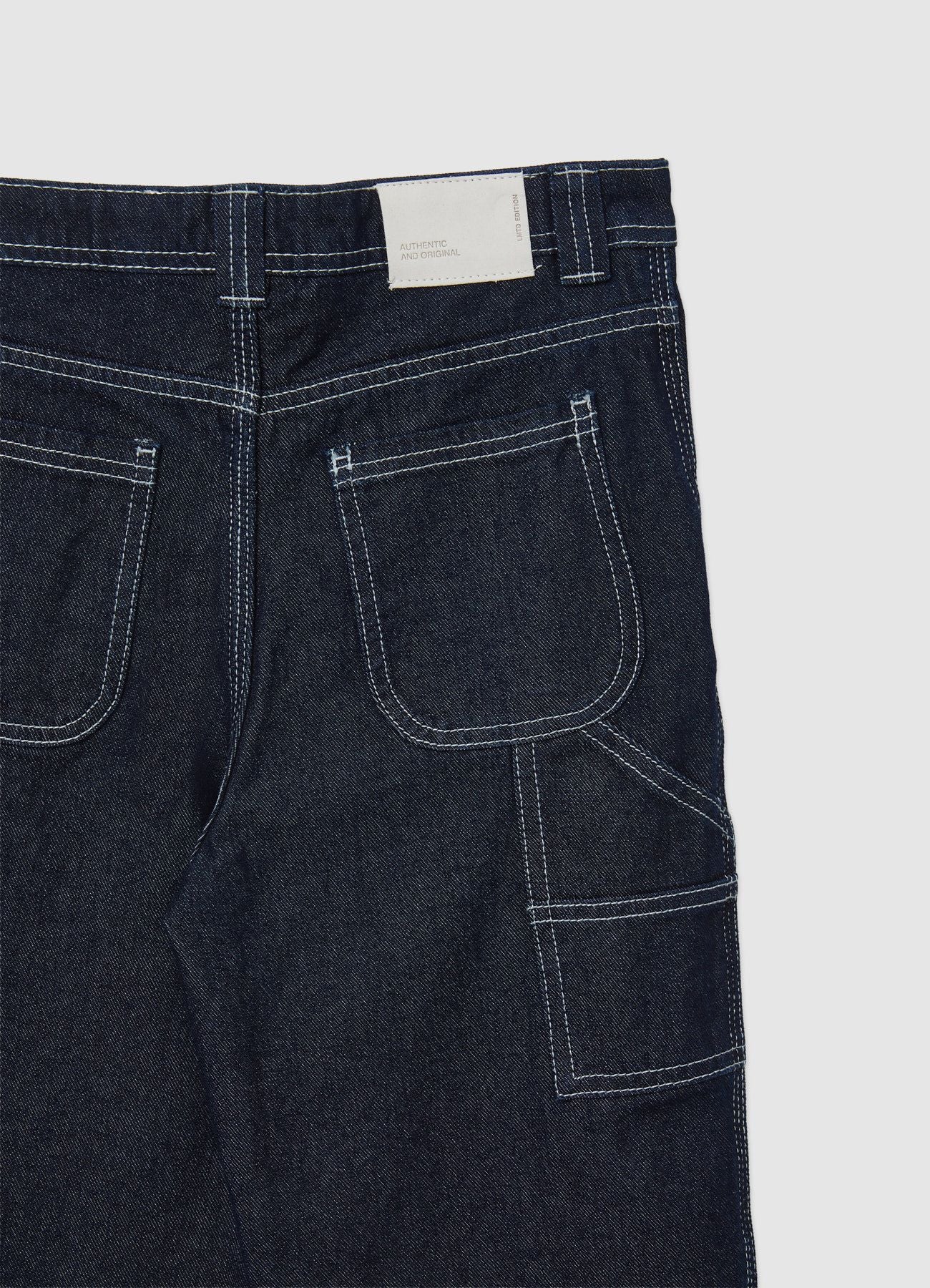 Jeans carpenter loose con tasche utility - Image 2