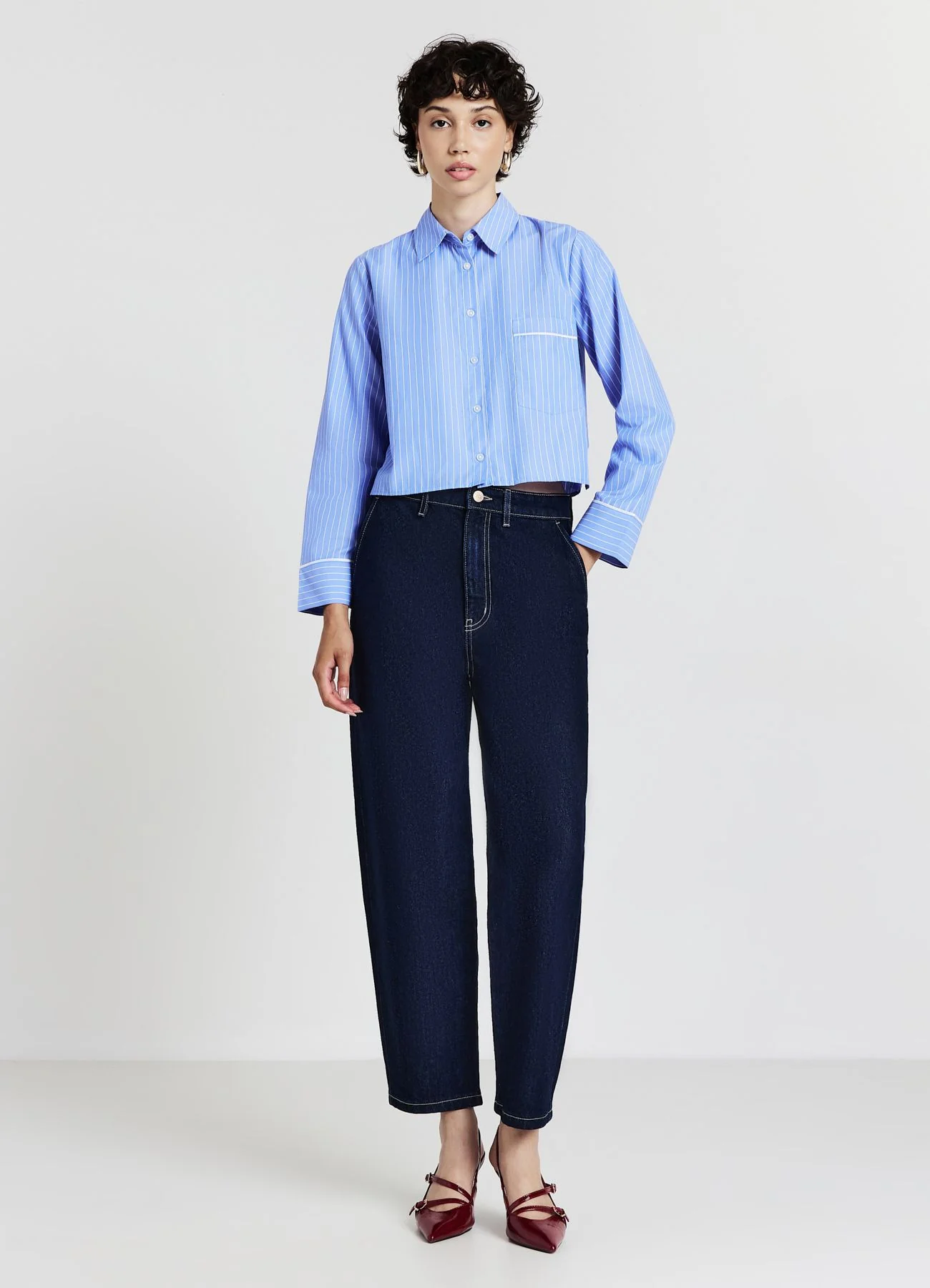 Jeans carrot sartoriali - Image 2