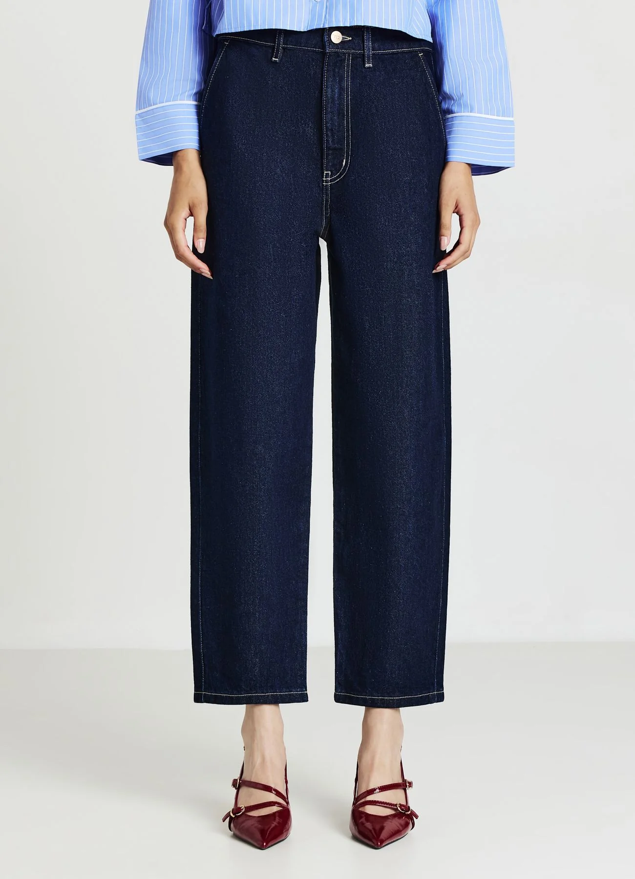 Jeans carrot sartoriali - Image 3