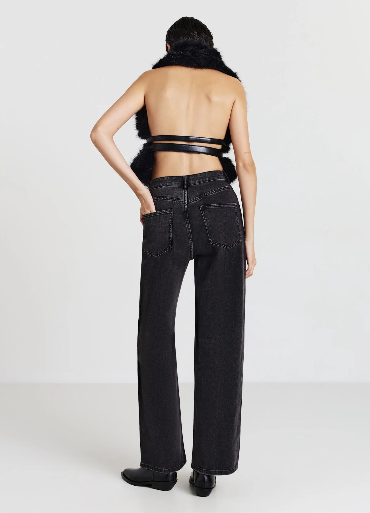 Jeans con strass