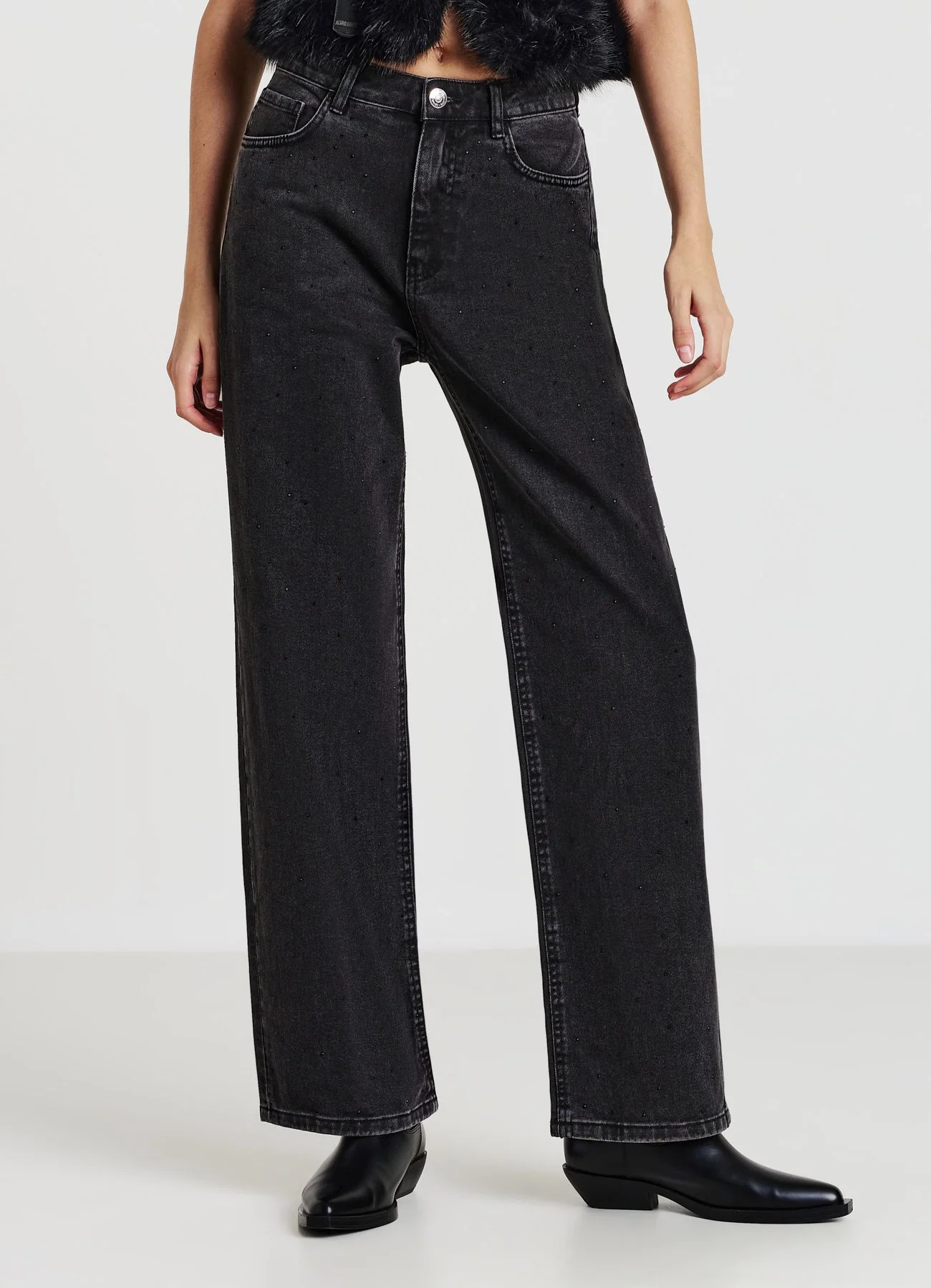 Jeans con strass - Image 2
