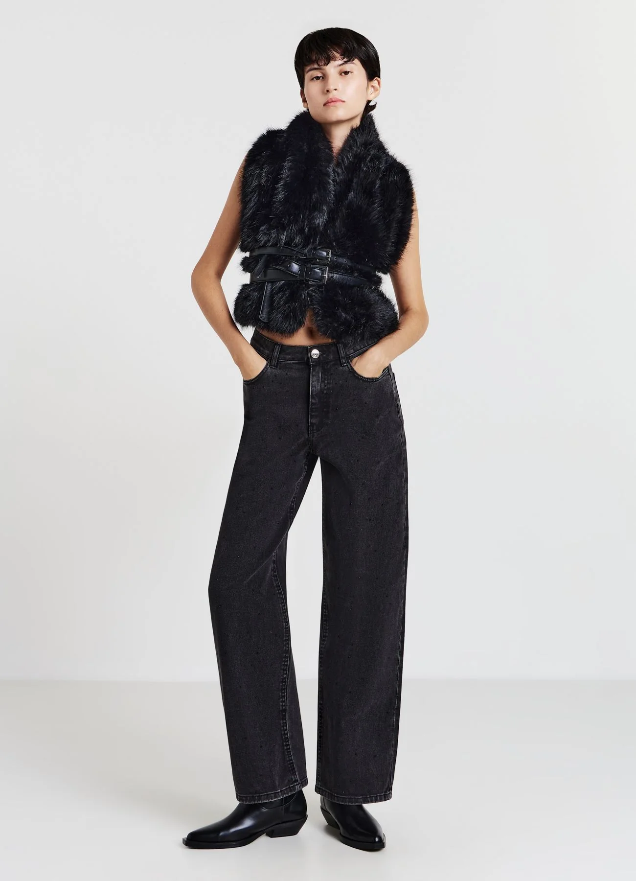 Jeans con strass - Image 3