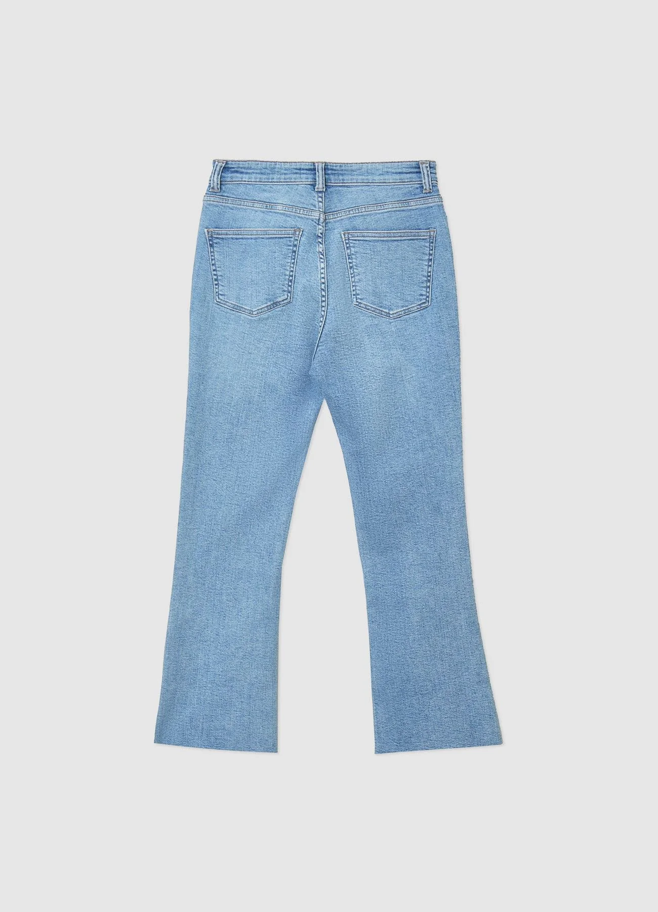 Jeans cropped flare - Image 5