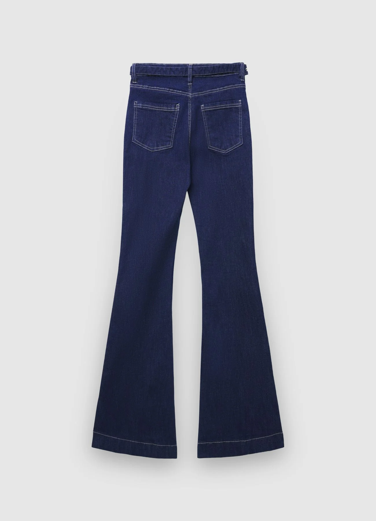 Jeans flare con cinturino - Image 5