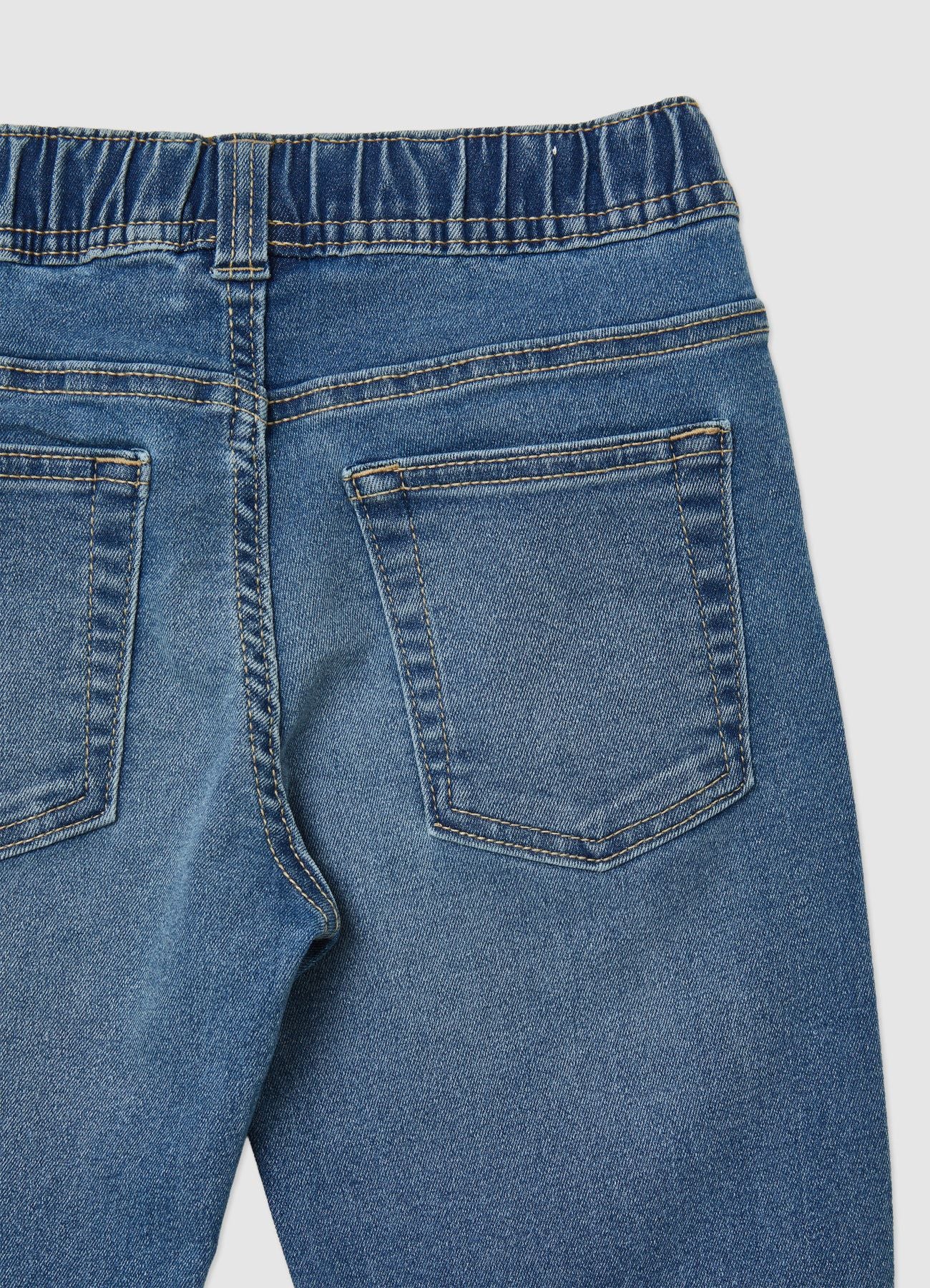 Jeans jogger con elastico - Image 2