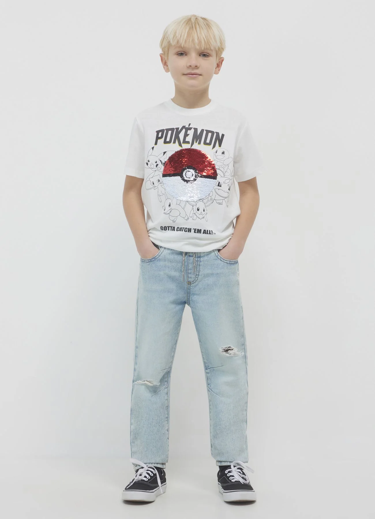 Jeans jogger con strappi - Image 2