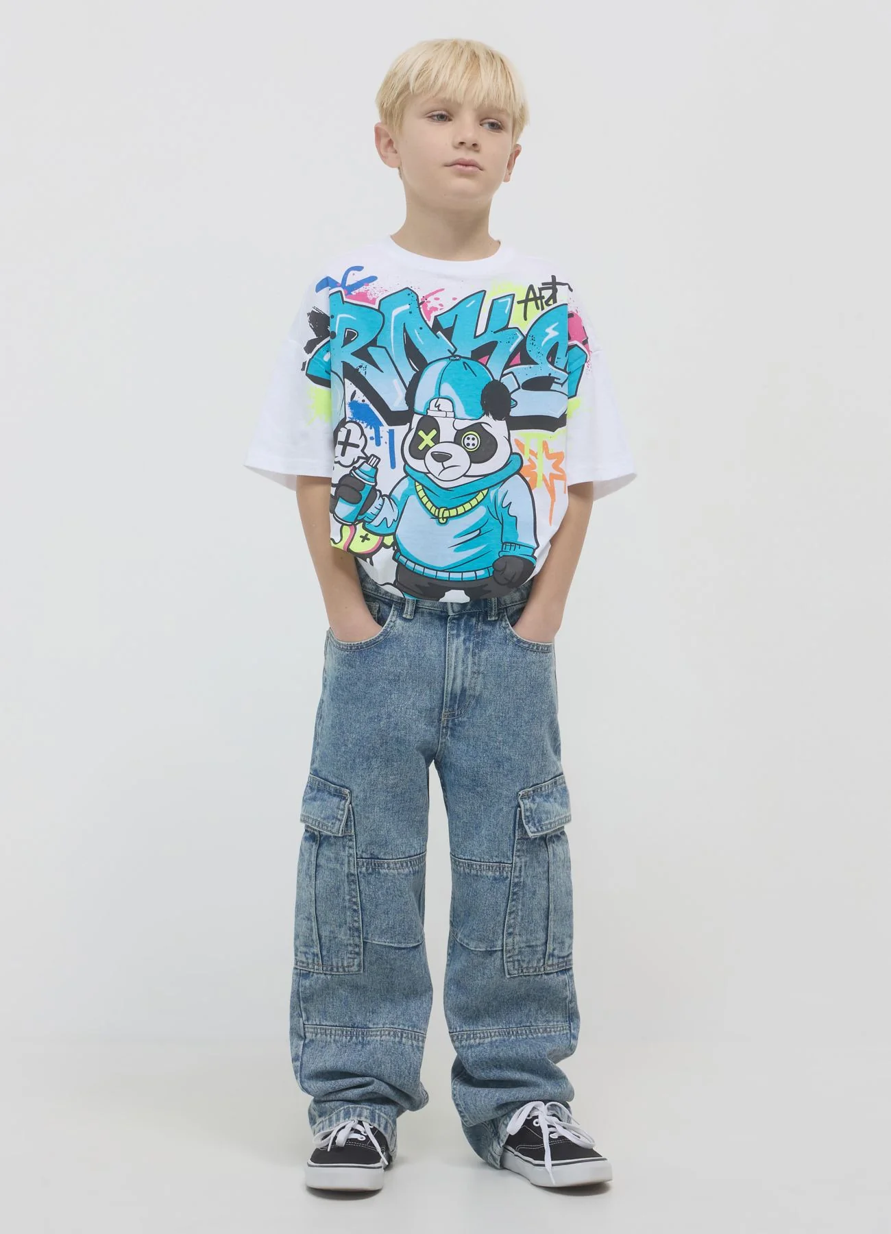 Jeans loose cargo