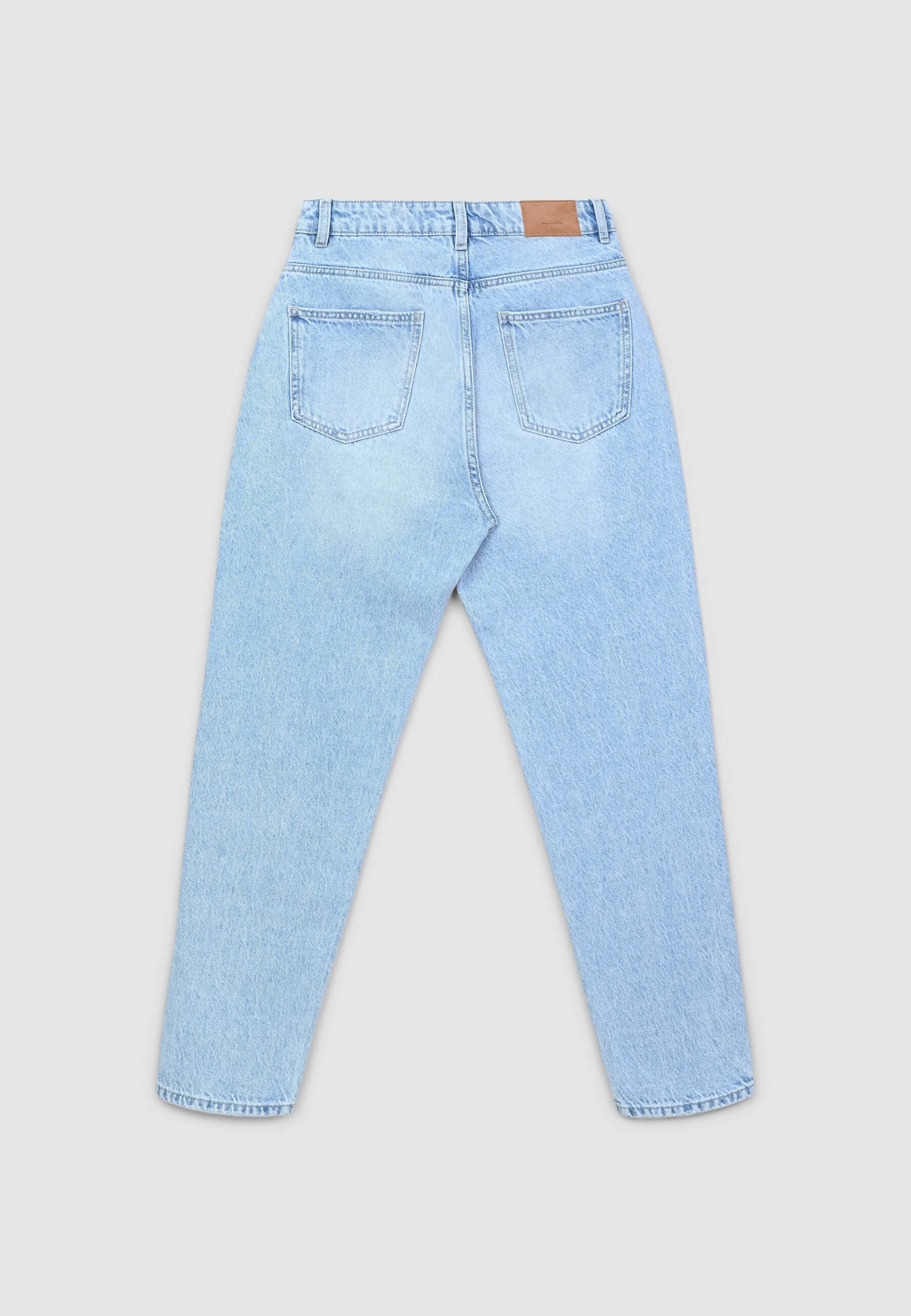 Jeans mom fit con strappi - Image 4