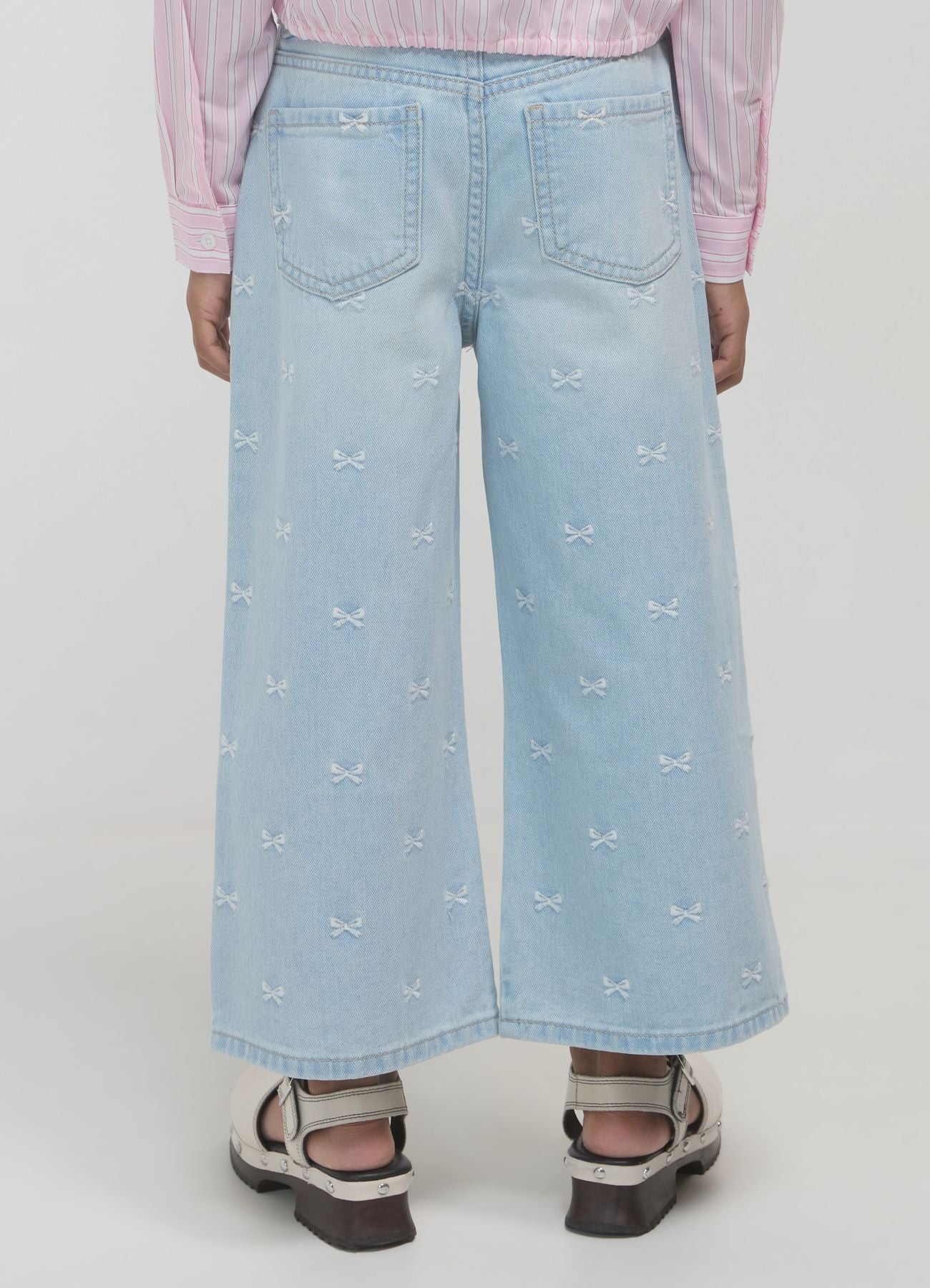 Jeans ricami fiocchi - Image 3