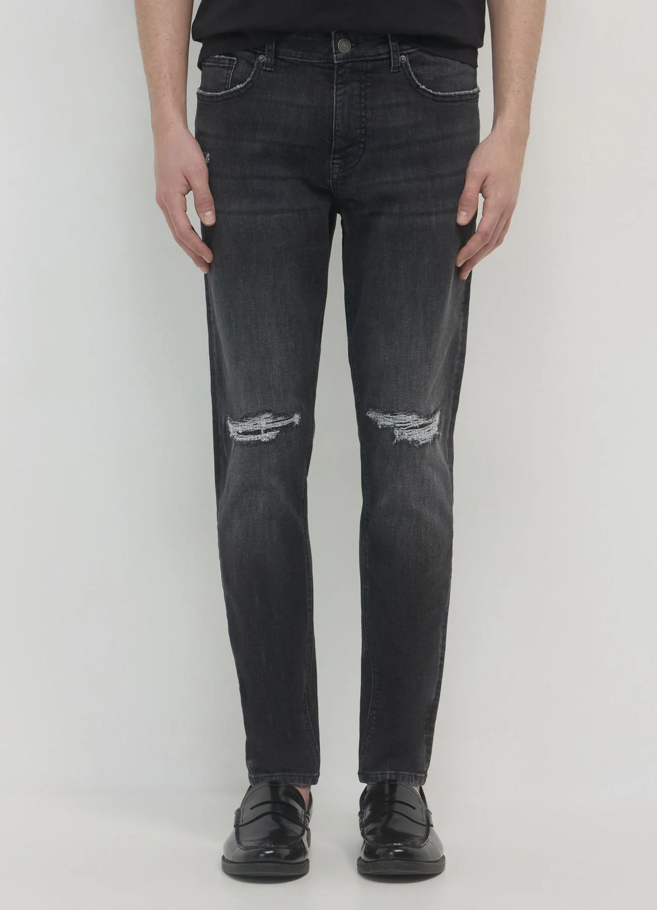 Jeans skinny con strappi - Image 3