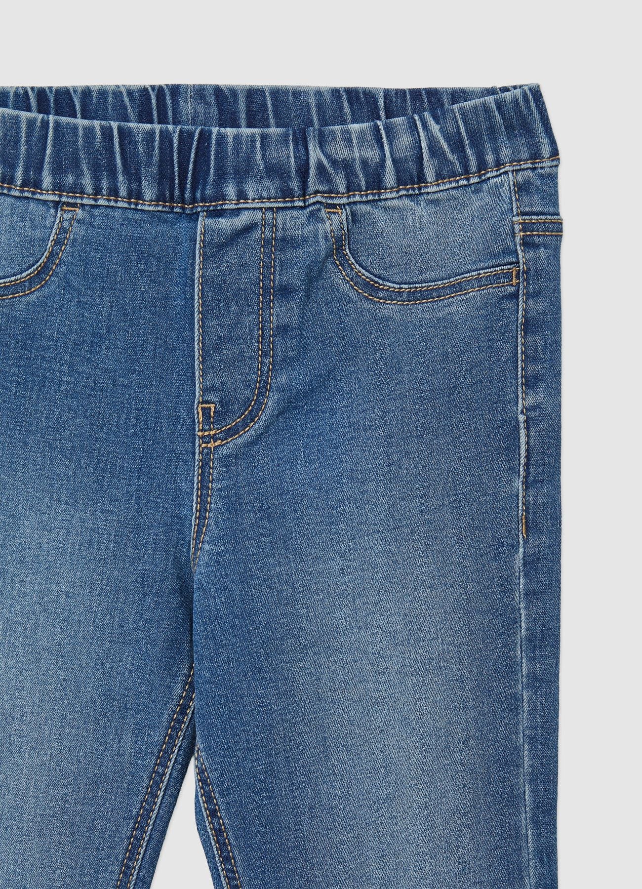 Jeans skinny con vita elasticizzata - Image 4