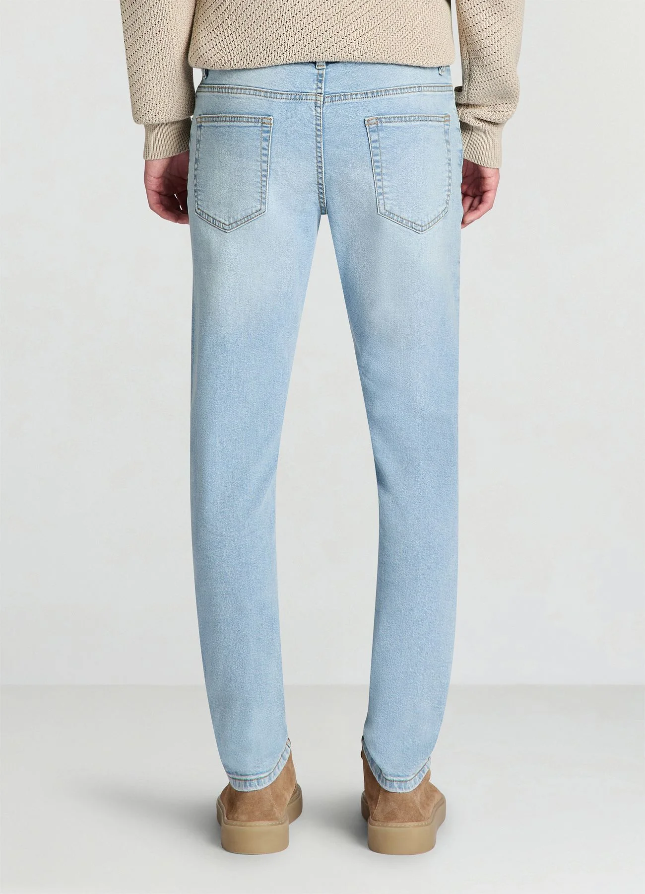 Jeans skinny effetto slavato - Image 2