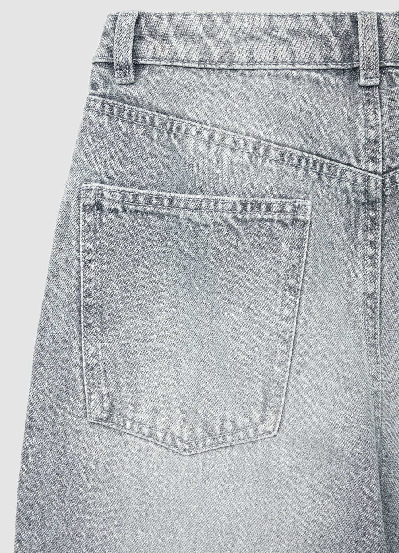 Jeans straight a tinta unita - Image 6