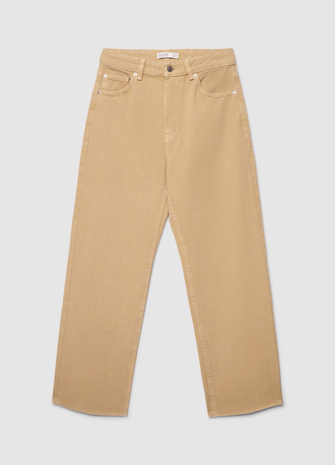 Jeans straight cropped fit - Image 6