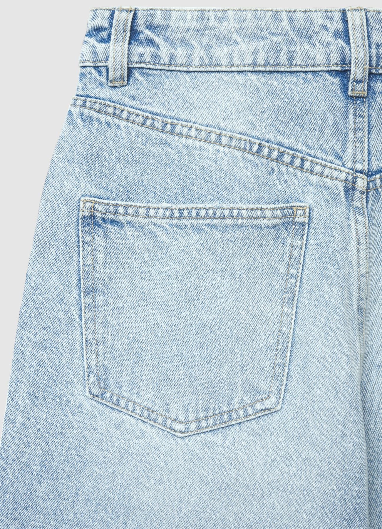 Jeans straight cropped fit - Image 5