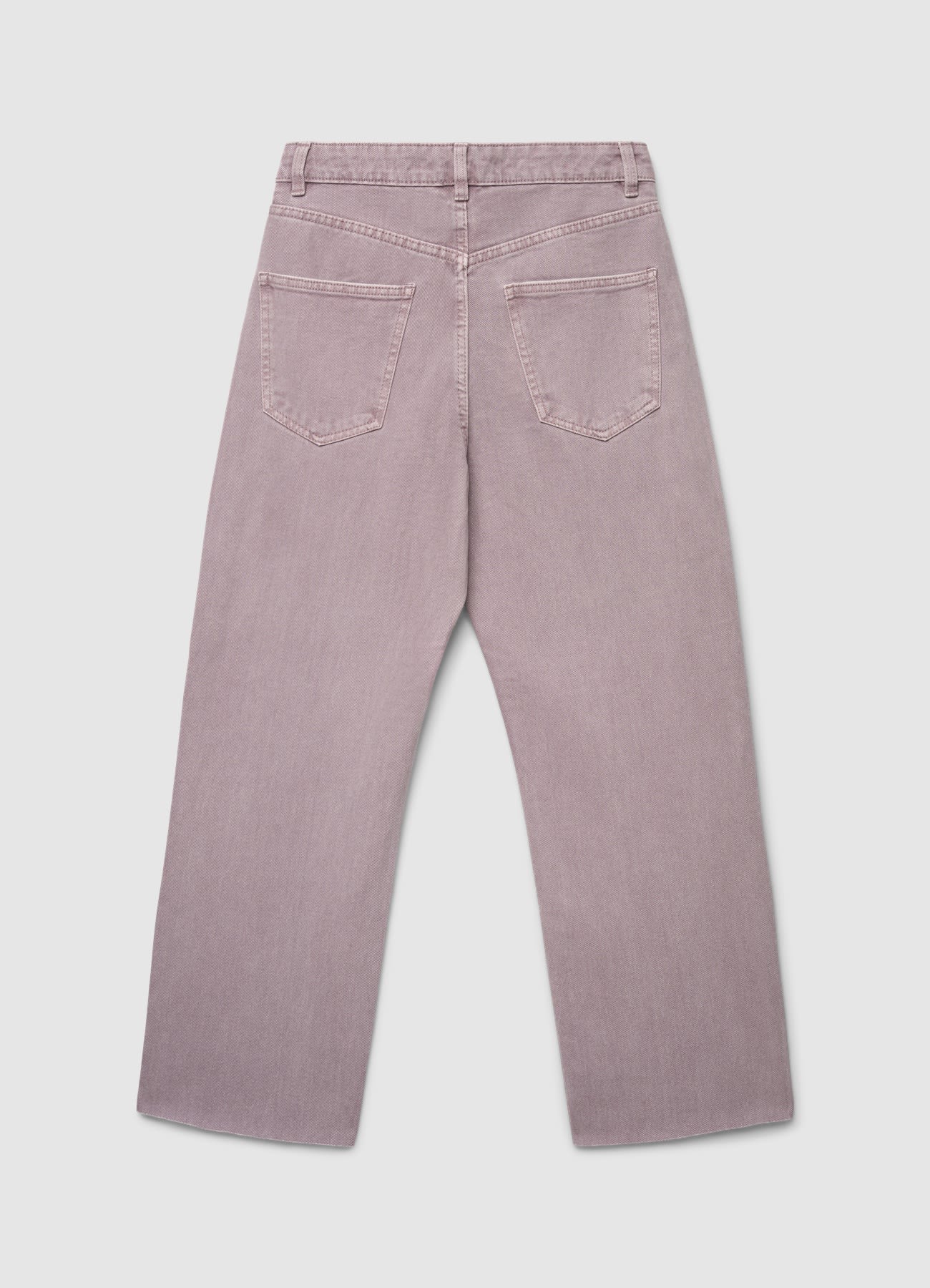 Jeans straight cropped fit - Image 7