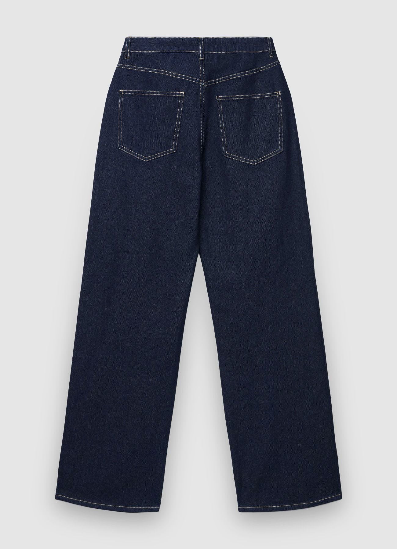 Jeans vita alta wide leg - Image 5