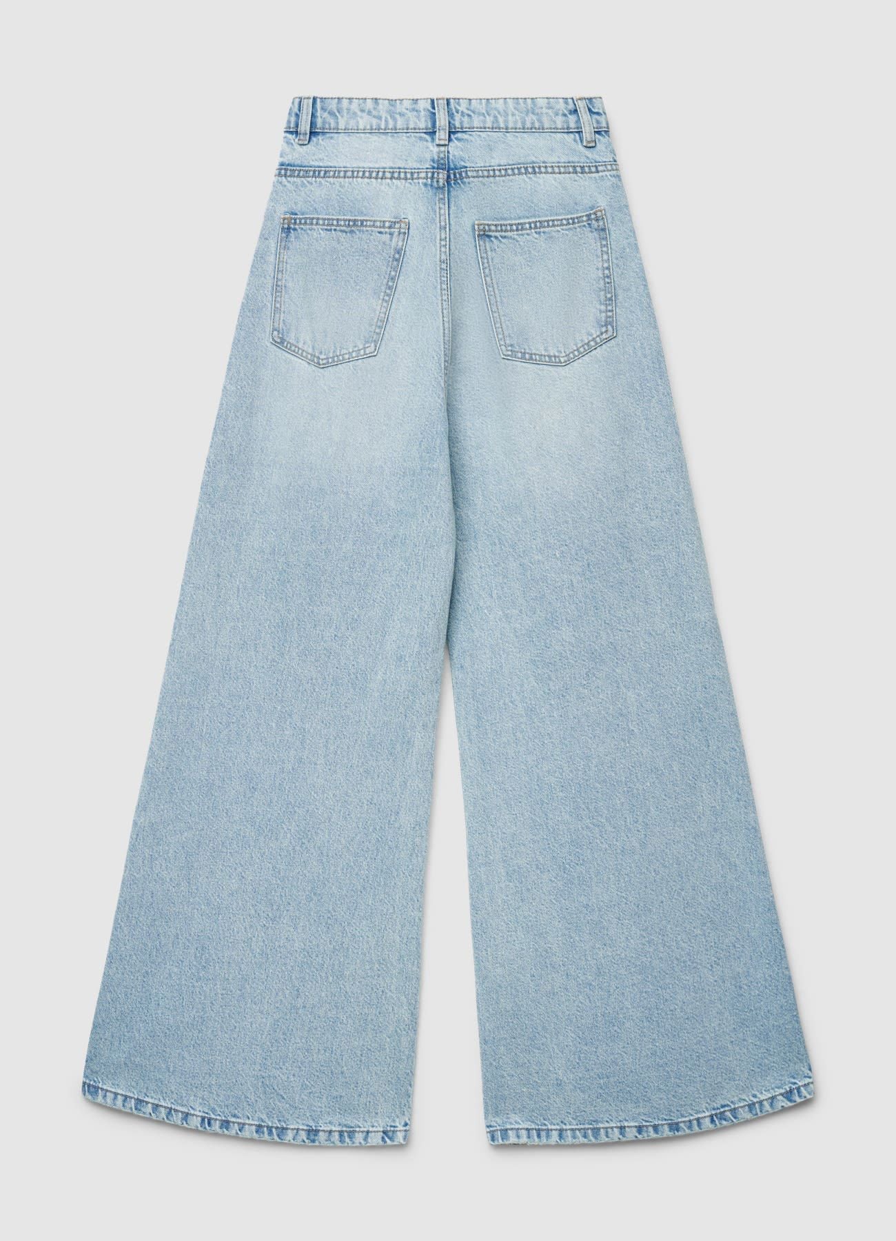 Jeans wide leg a vita alta - Image 6