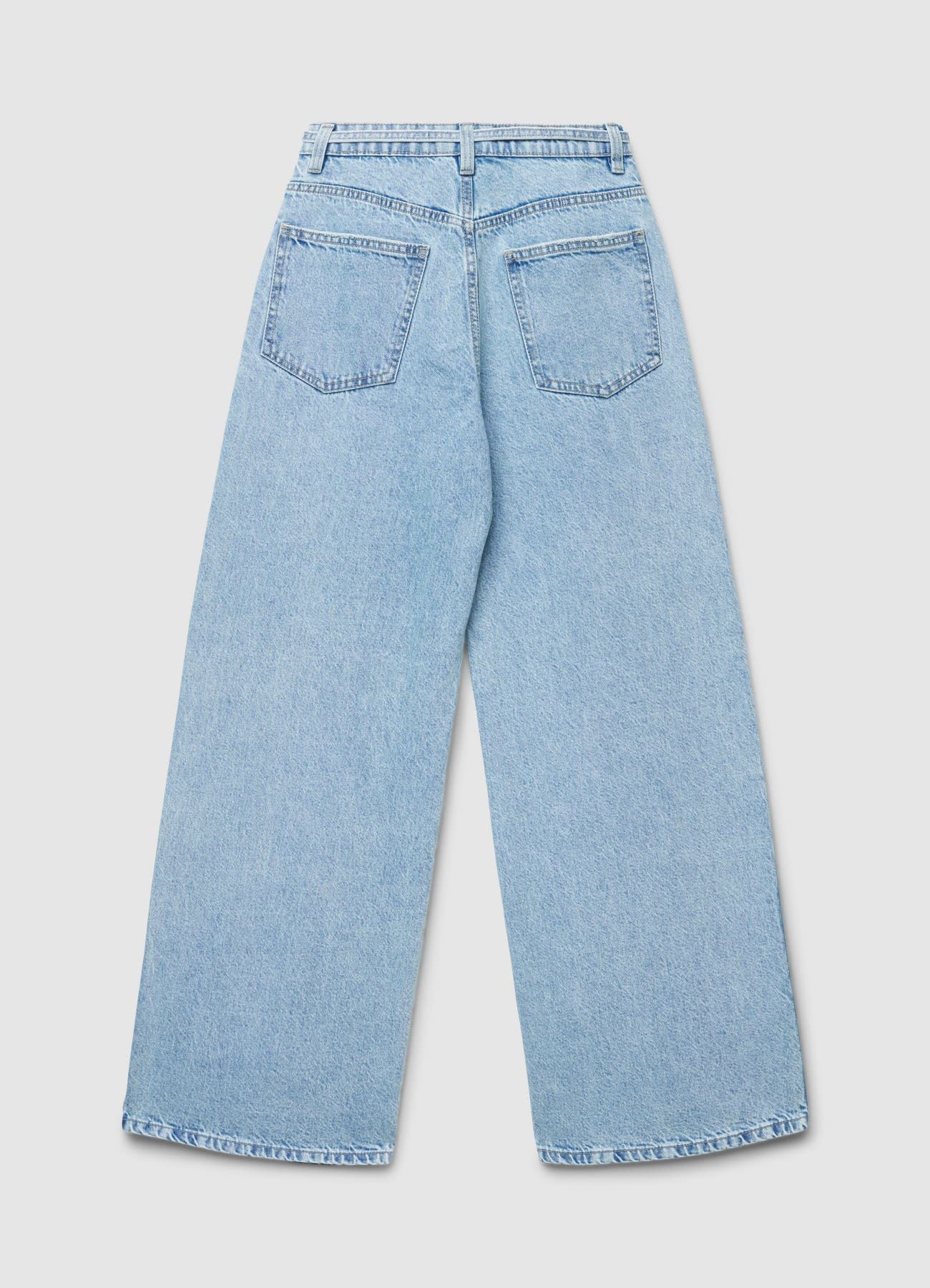 Jeans wide leg con cintura - Image 4