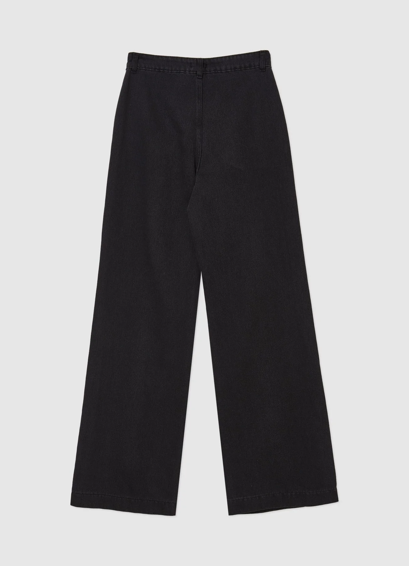 Jeans wide leg tasche applicate - Image 4