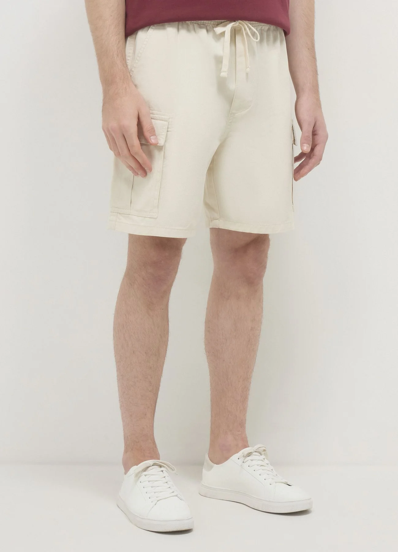 Jogger corto tasche cargo