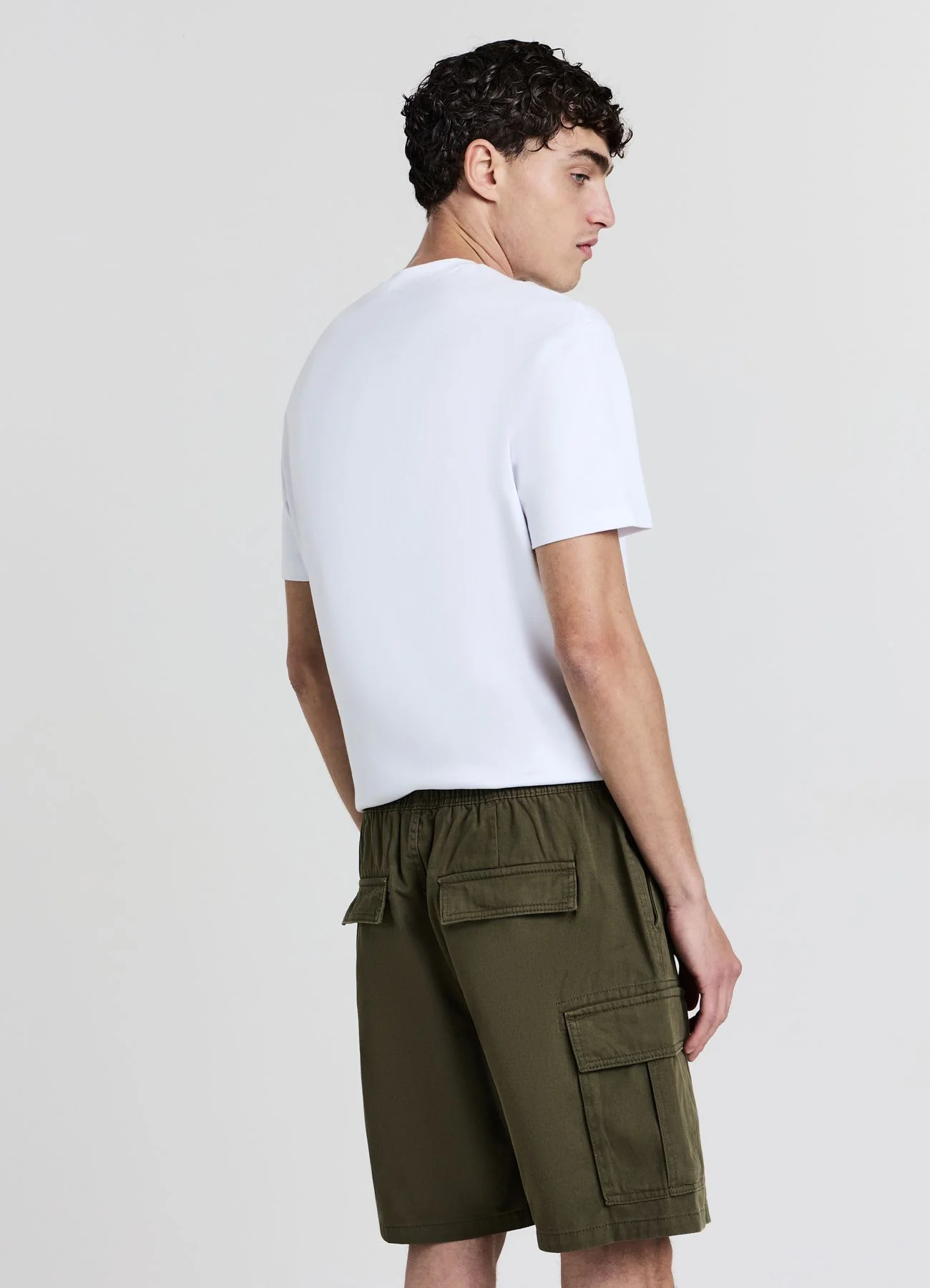 Jogger corto tasche cargo