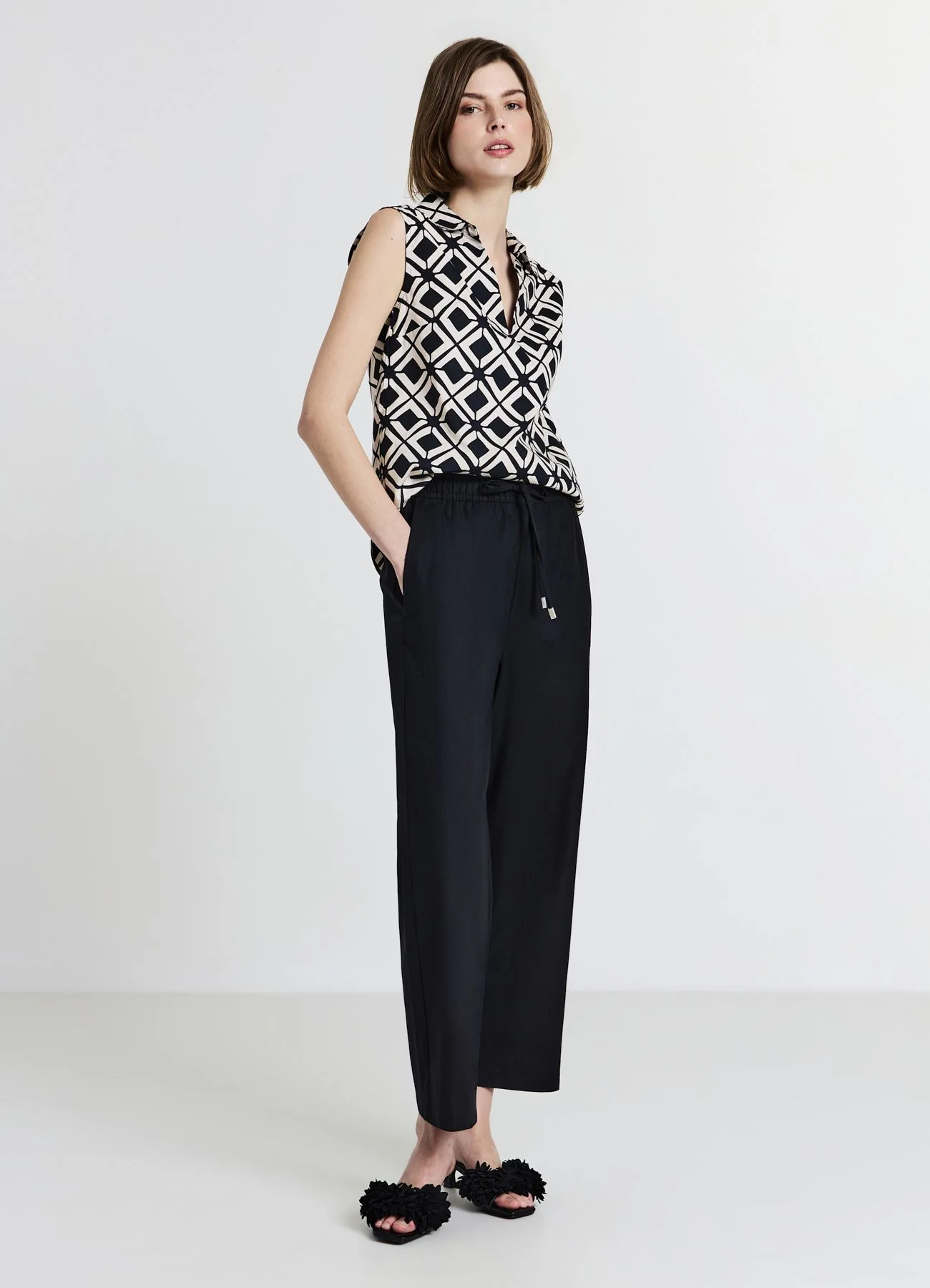 Jogger misto lino - Image 3