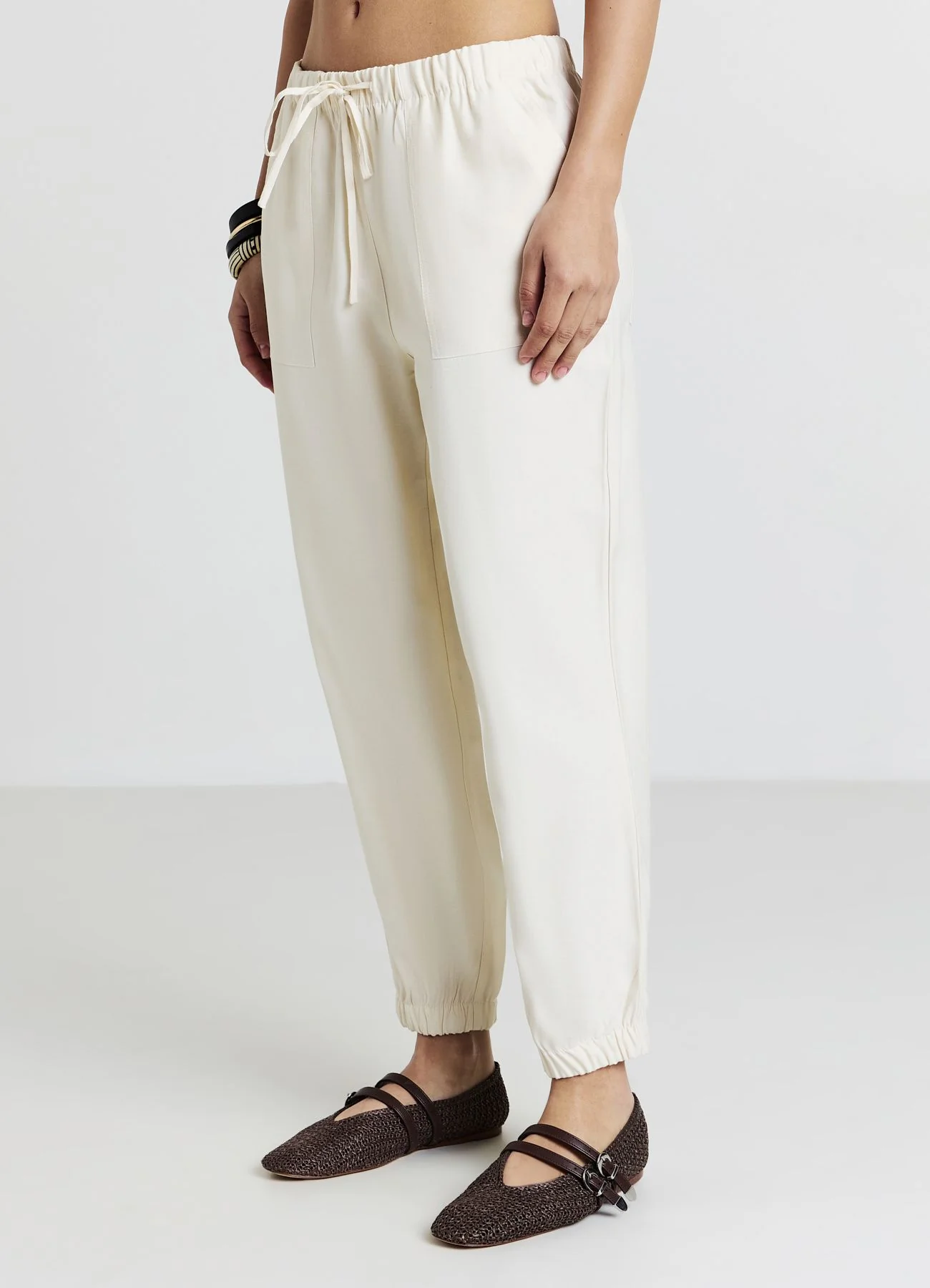 Jogger tinta unita
