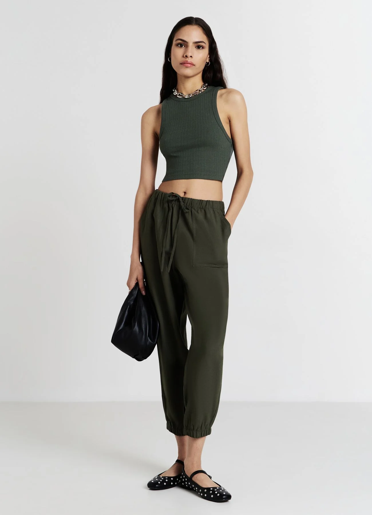 Jogger tinta unita - Image 3