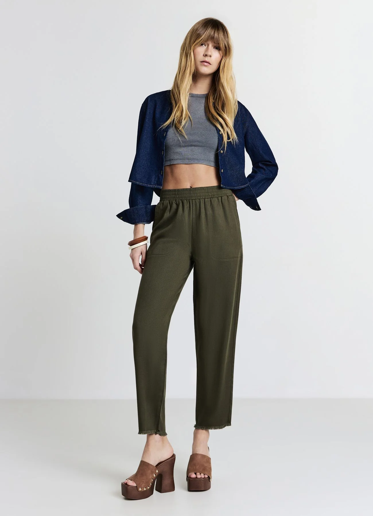 Jogger tinta unita