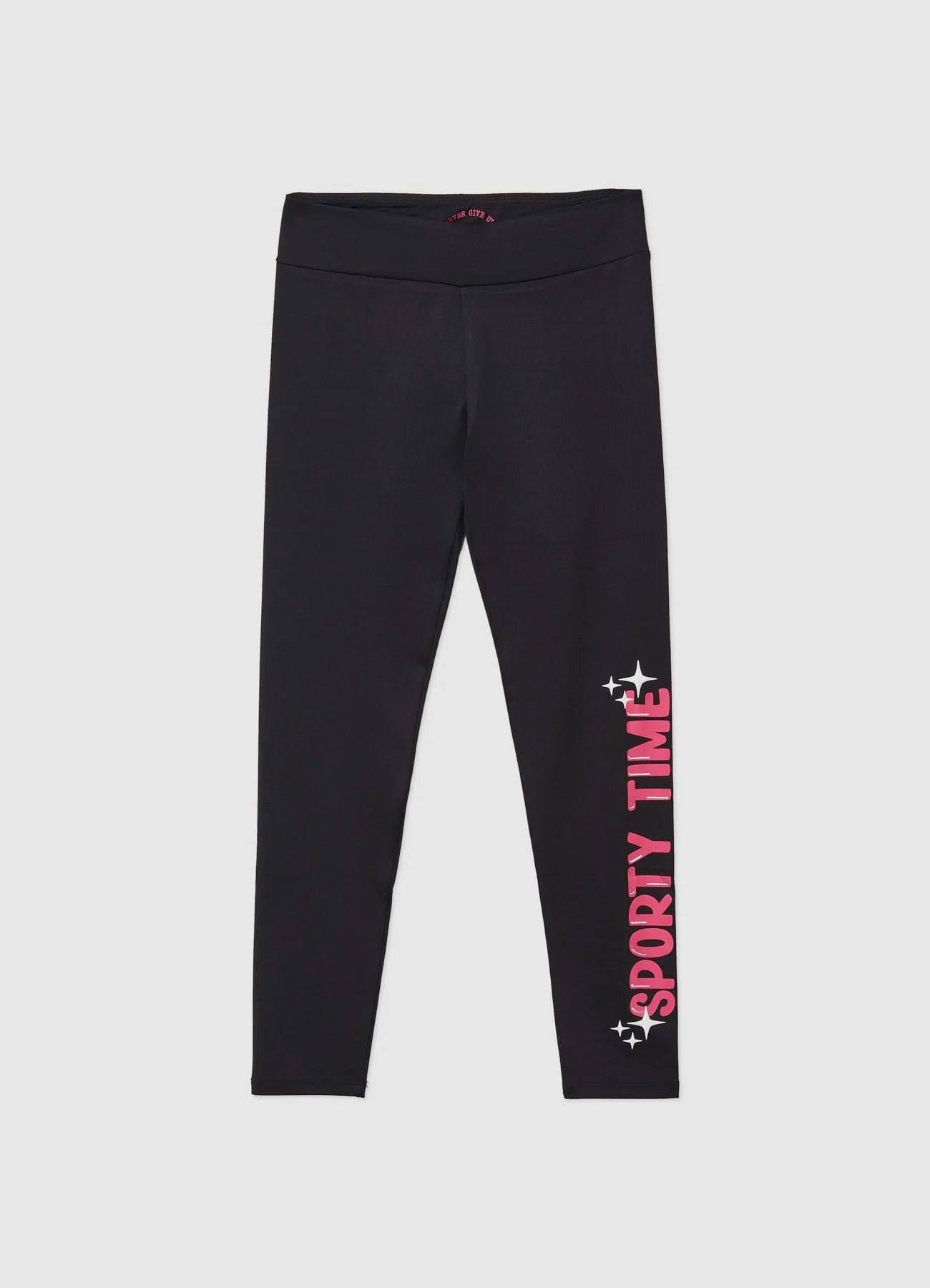 Leggings con scritta laterale - Image 2